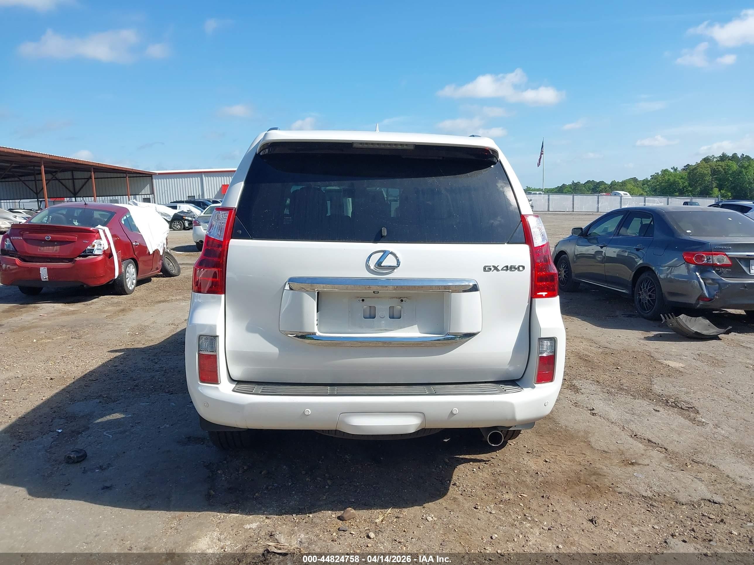 2011 Lexus Gx 460 Premium White vin: JTJJM7FX8B5026662