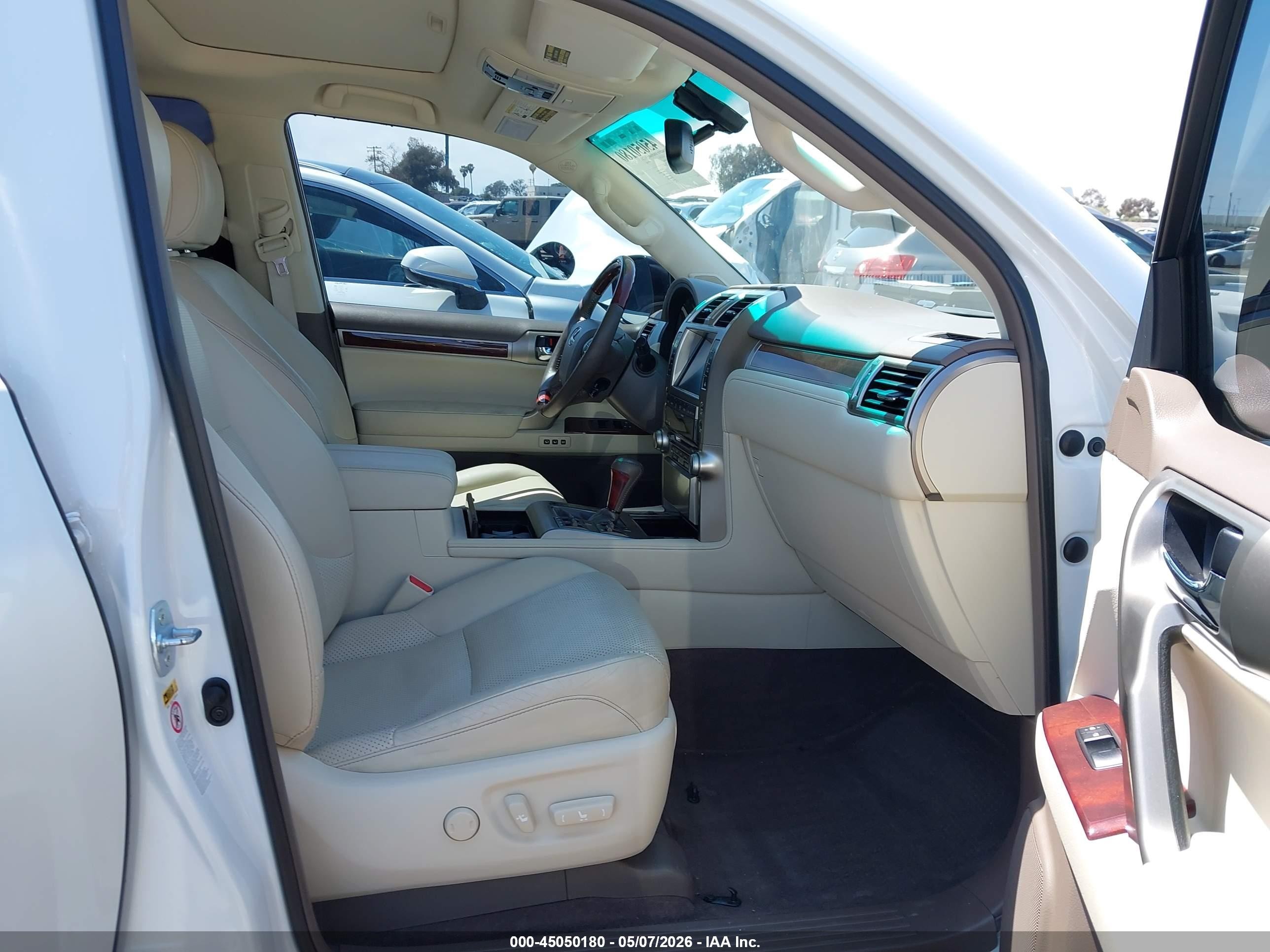 2012 Lexus Gx 460 Premium White vin: JTJJM7FX8C5048906