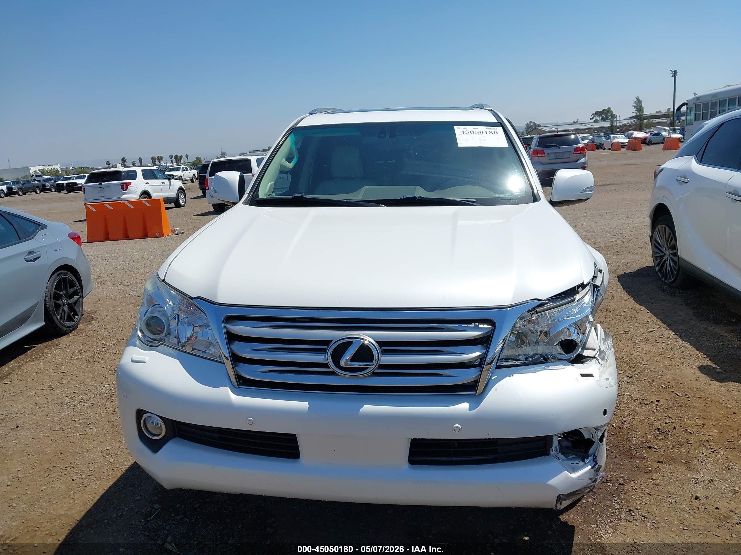 2012 Lexus Gx 460 Premium White vin: JTJJM7FX8C5048906