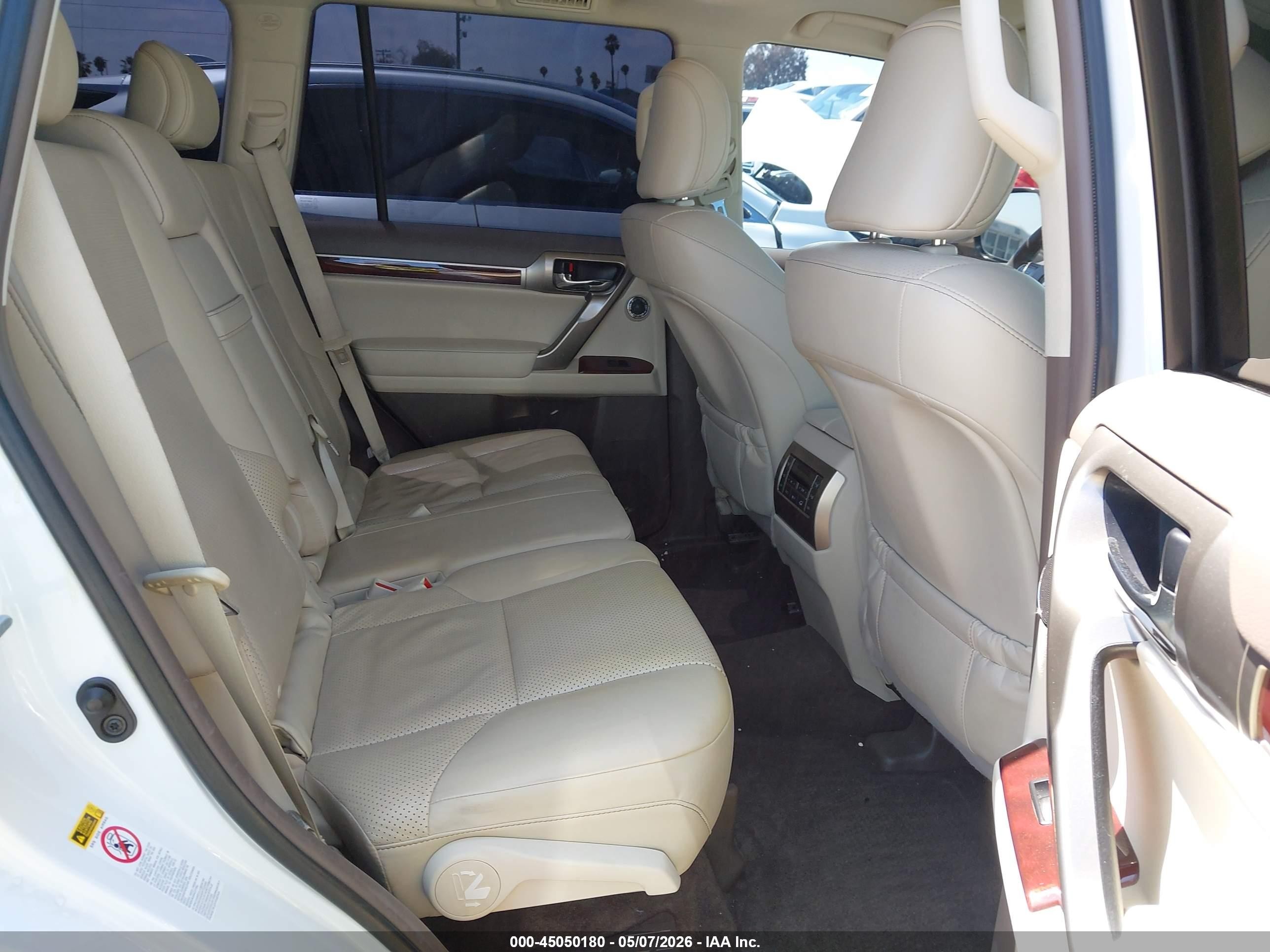 2012 Lexus Gx 460 Premium White vin: JTJJM7FX8C5048906