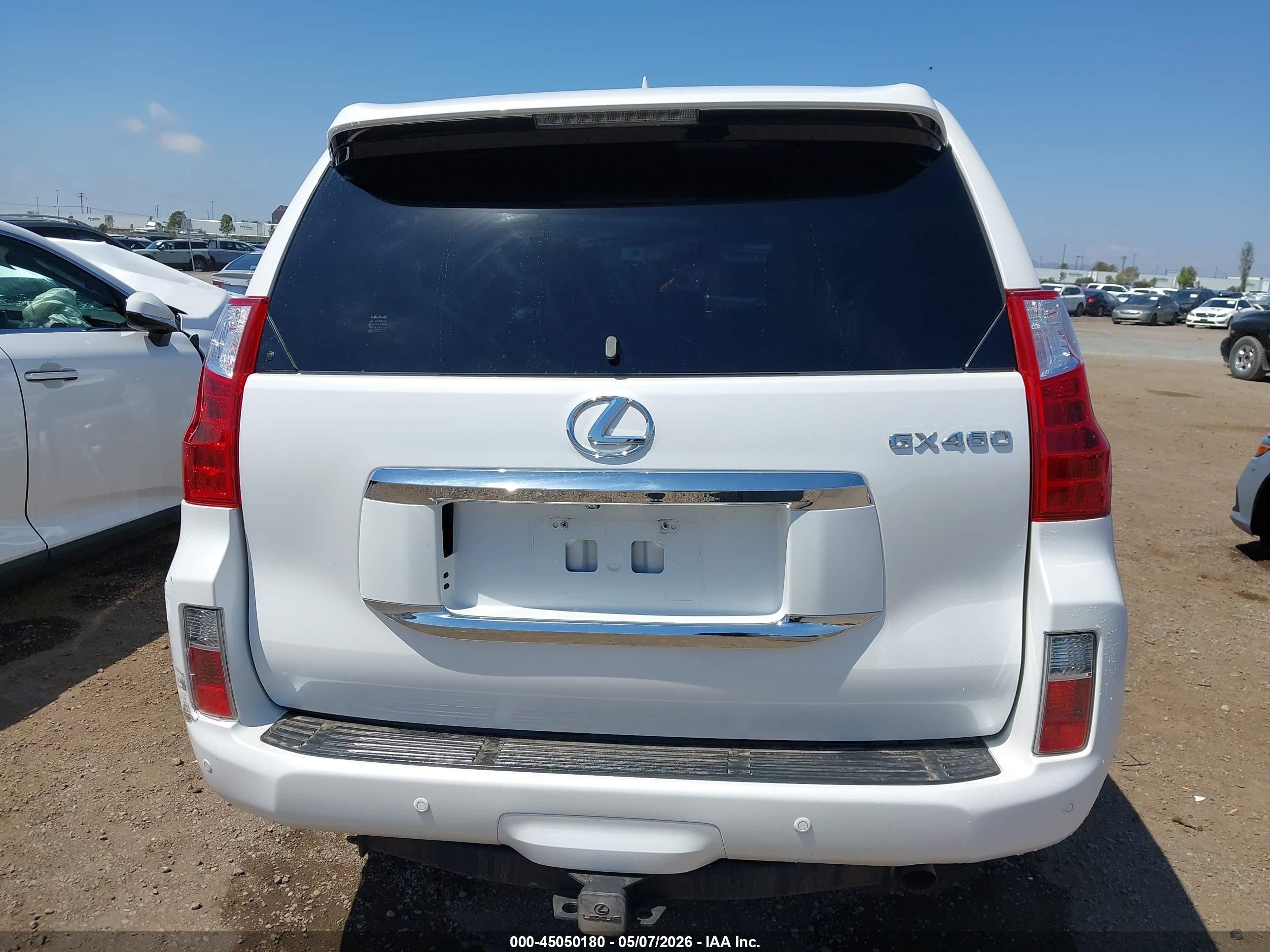 2012 Lexus Gx 460 Premium White vin: JTJJM7FX8C5048906