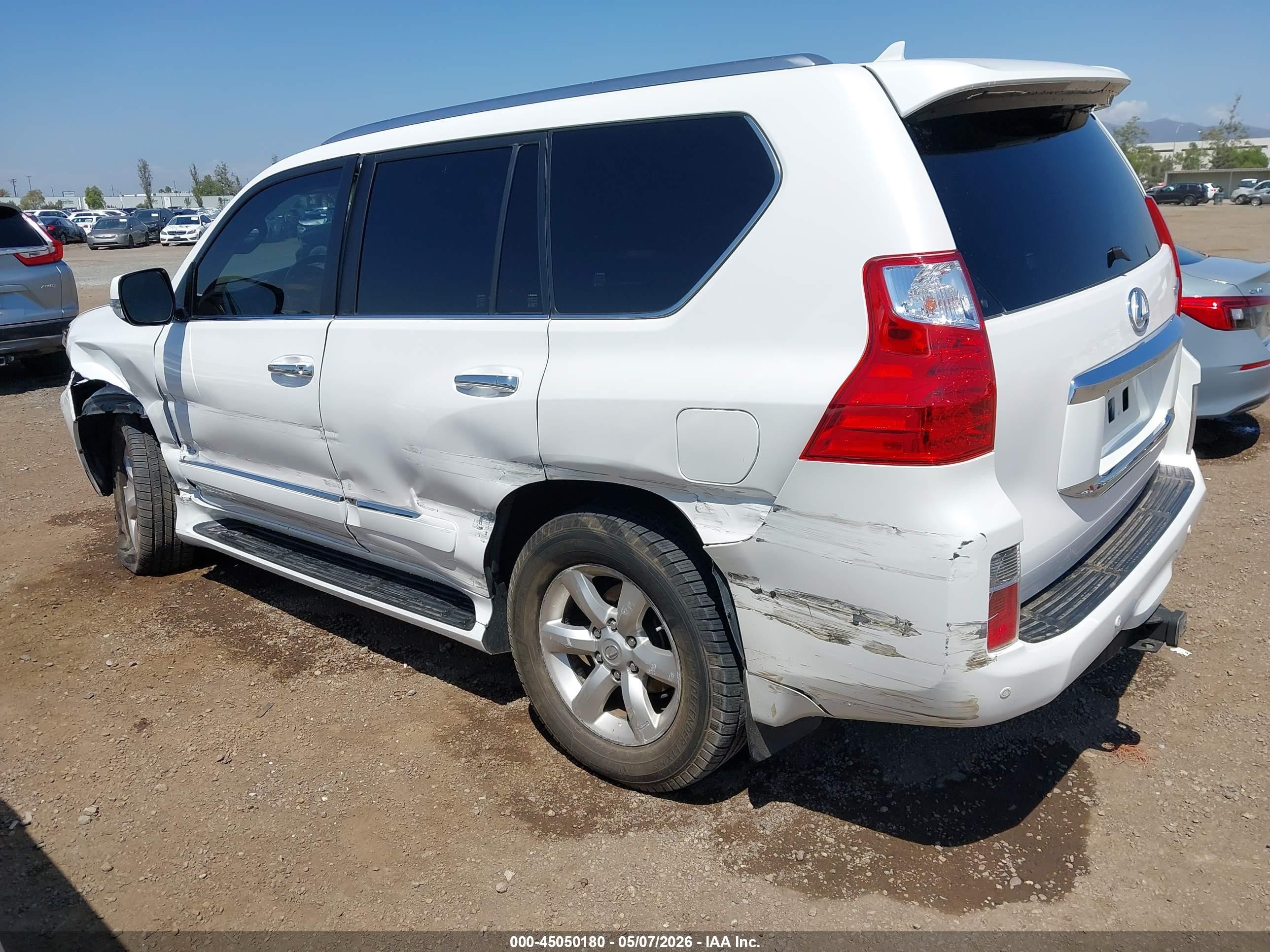 2012 Lexus Gx 460 Premium White vin: JTJJM7FX8C5048906