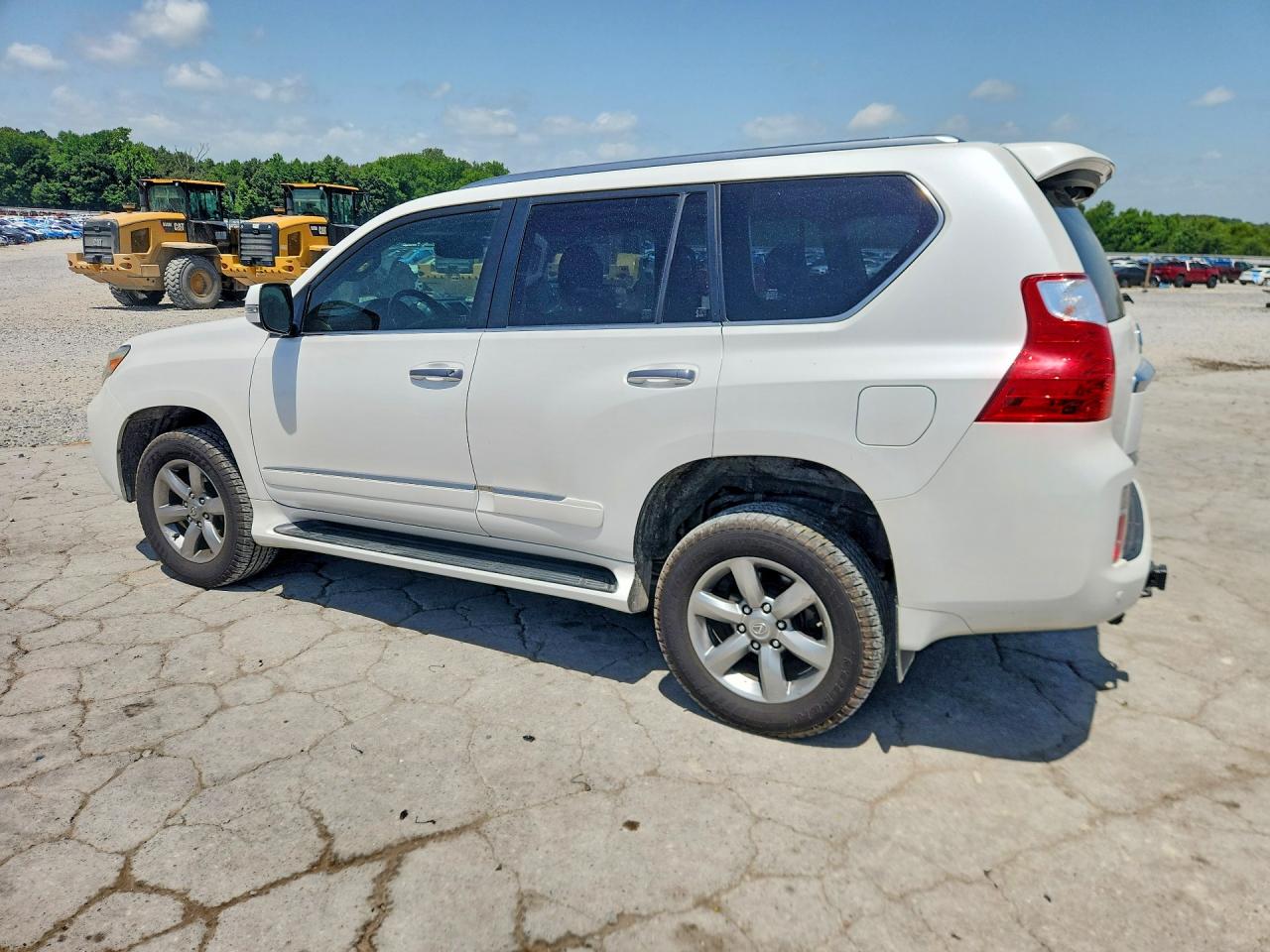 2013 Lexus Gx 460 Premium White vin: JTJJM7FX8D5063570