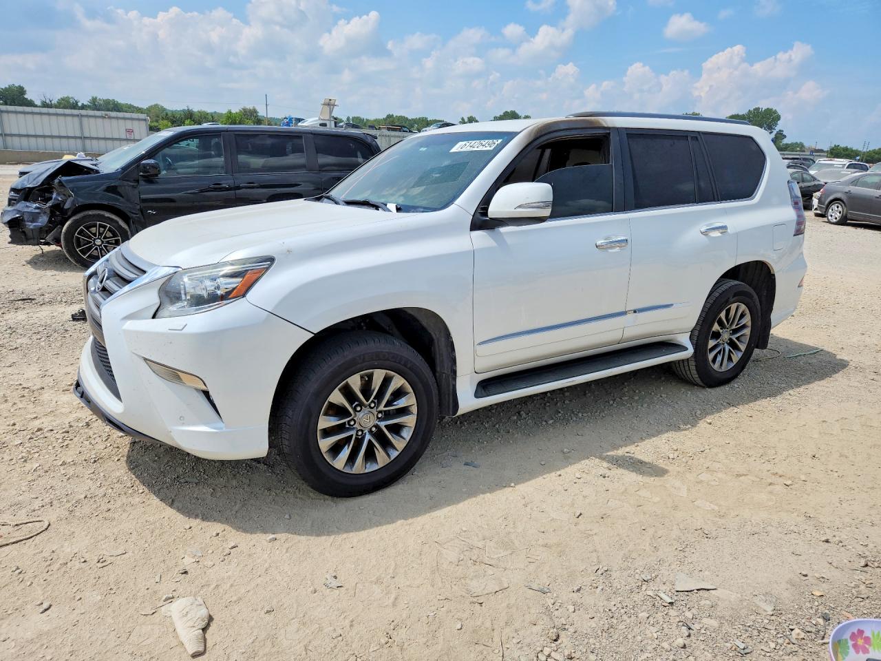 2015 Lexus Gx 460 Premium White vin: JTJJM7FX8F5093767