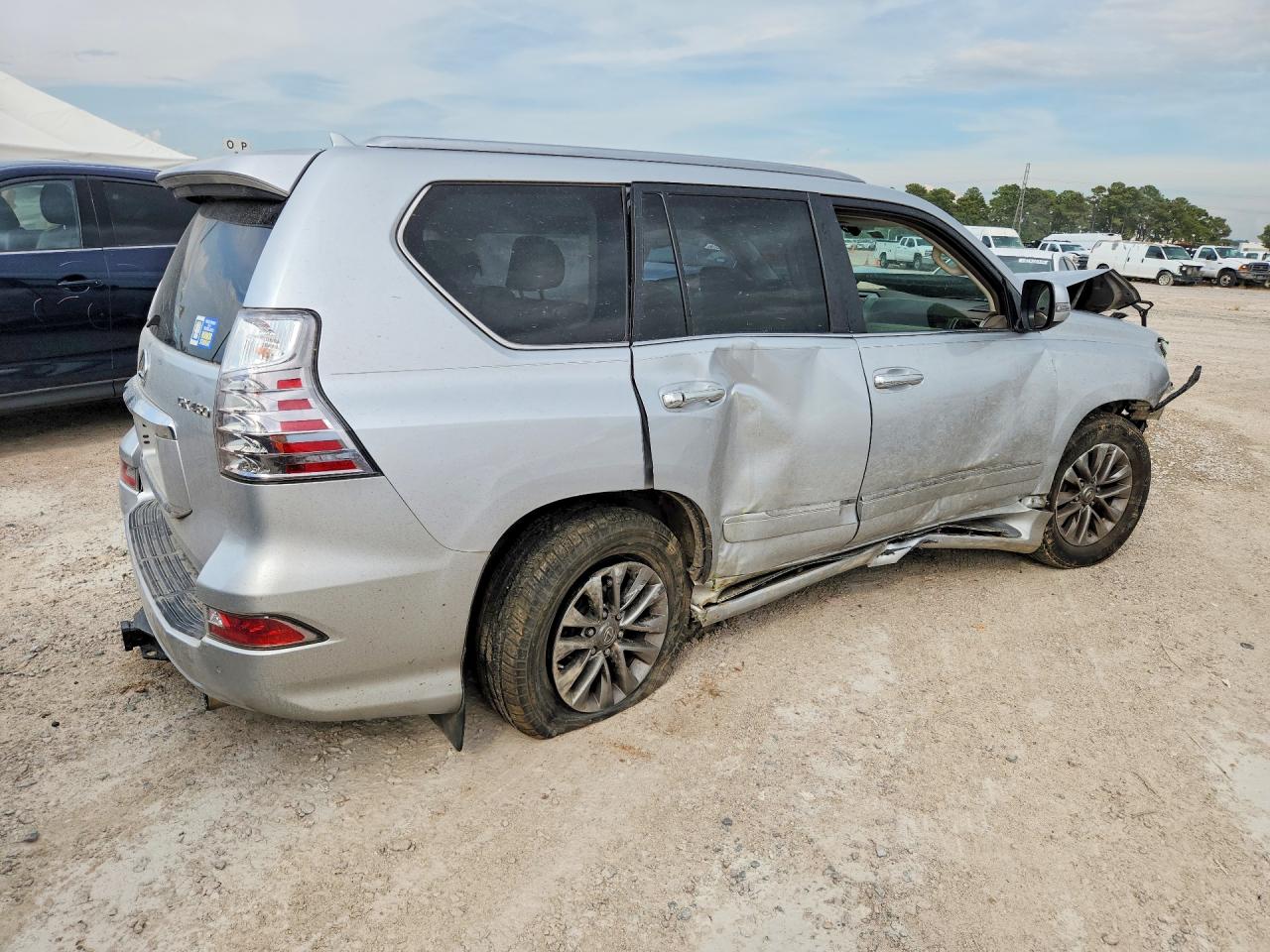 2015 Lexus Gx 460 Premium Silver vin: JTJJM7FX8F5101205