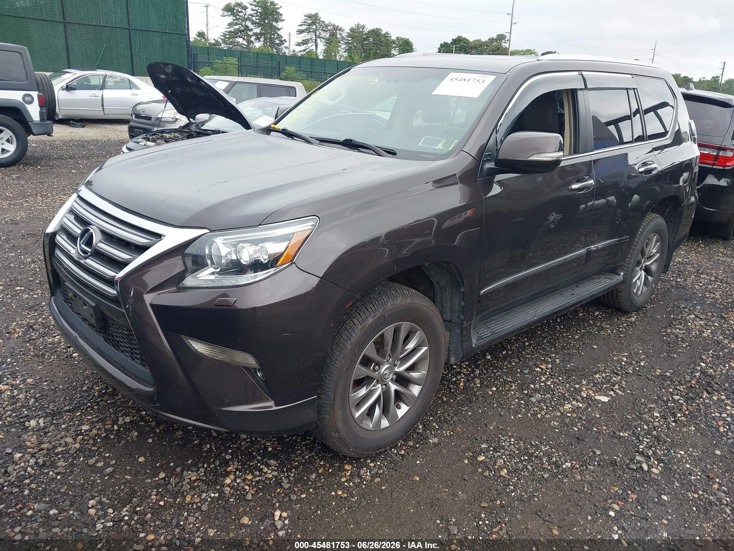 2015 Lexus Gx 460 Luxury Brown vin: JTJJM7FX8F5110471