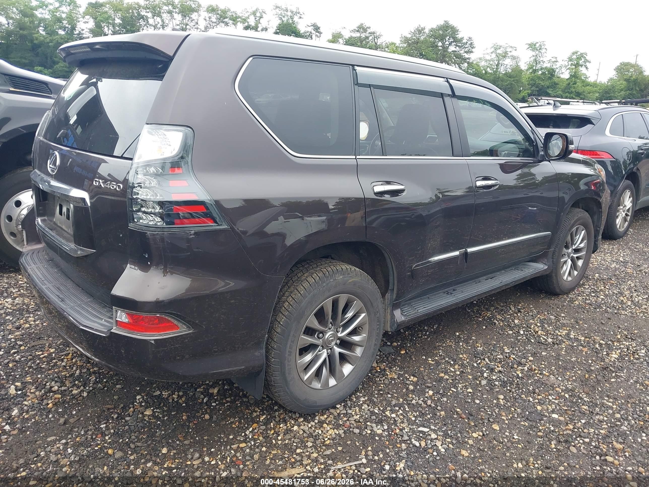 2015 Lexus Gx 460 Luxury Brown vin: JTJJM7FX8F5110471