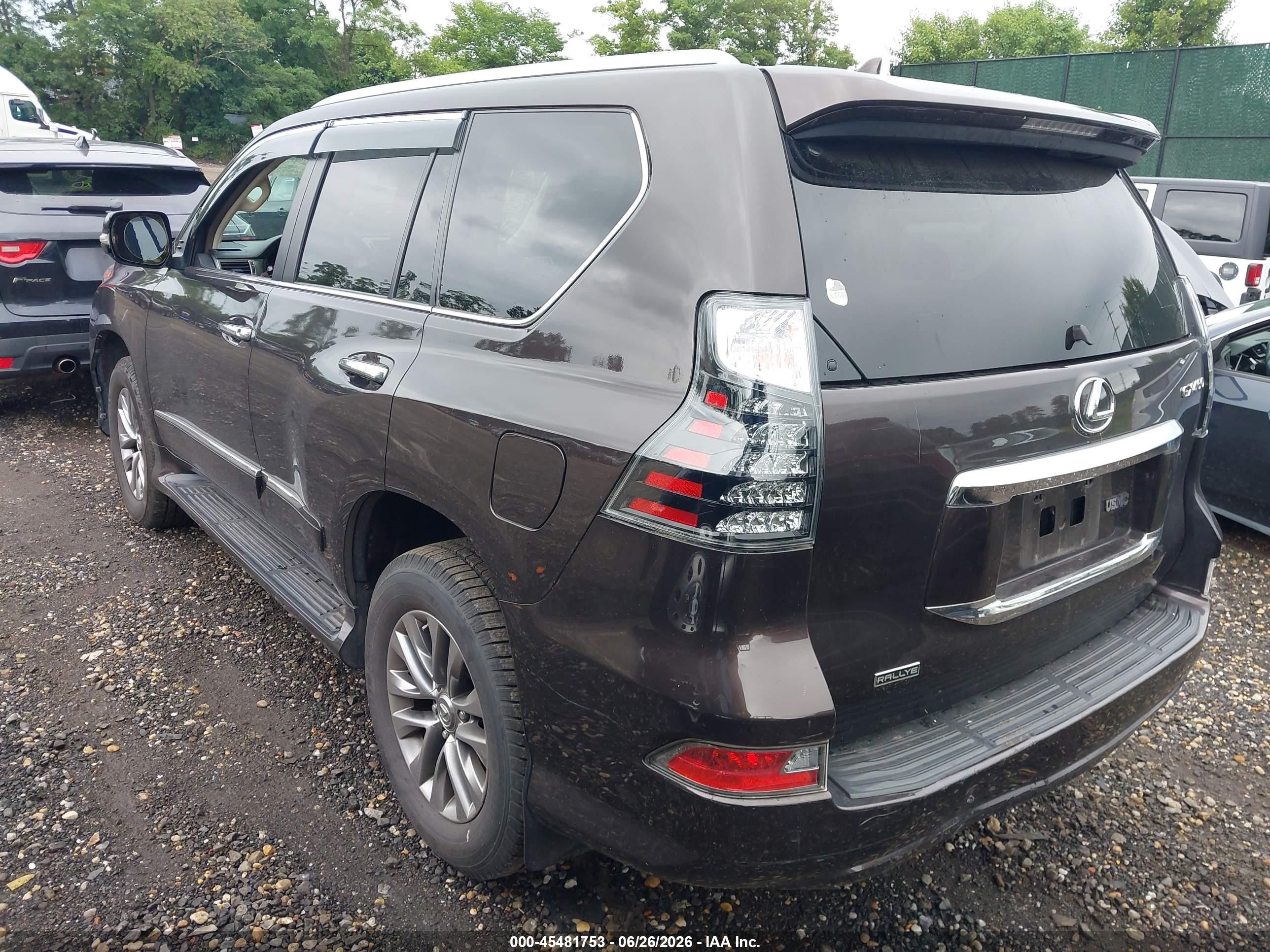 2015 Lexus Gx 460 Luxury Brown vin: JTJJM7FX8F5110471