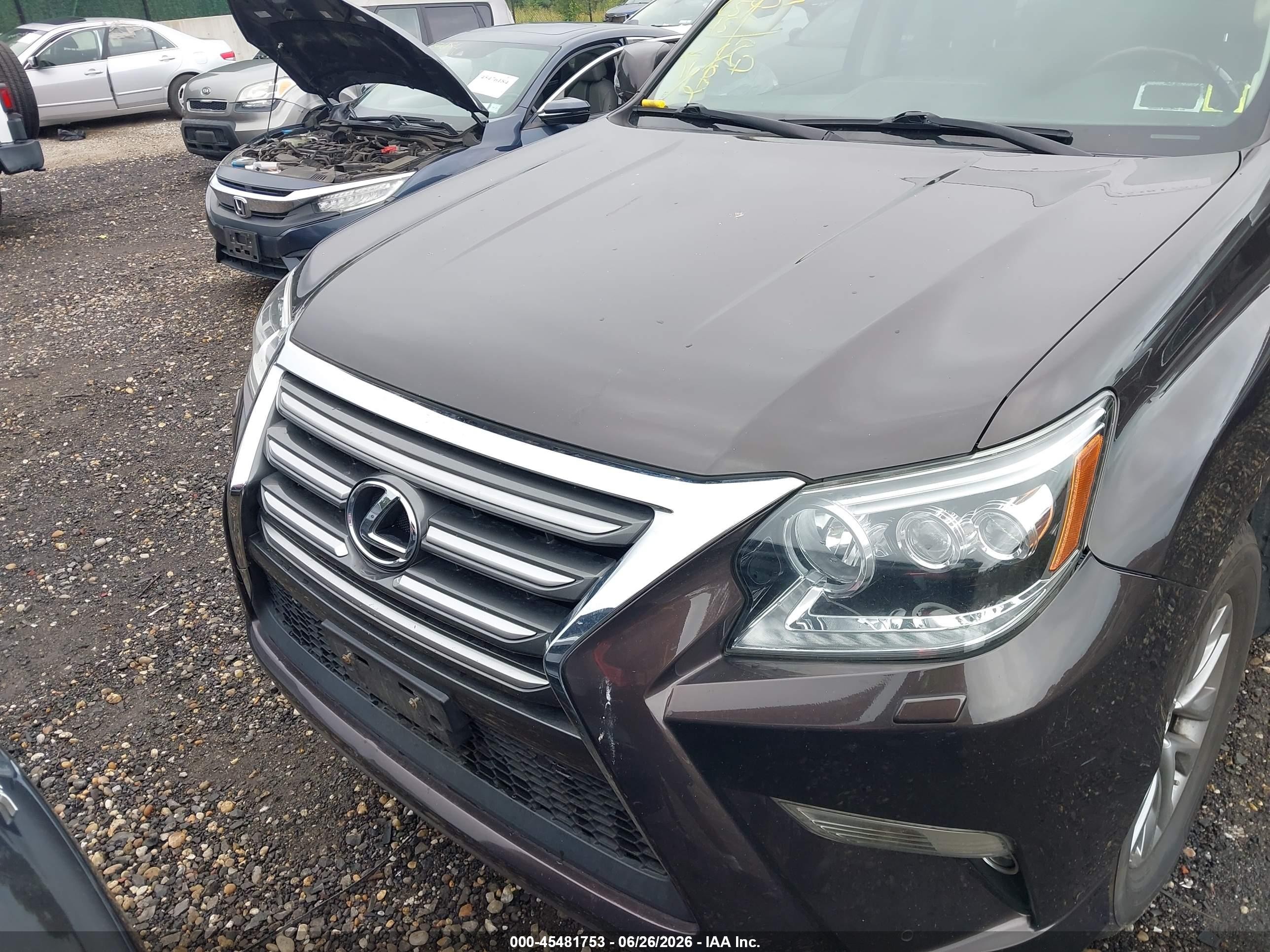 2015 Lexus Gx 460 Luxury Brown vin: JTJJM7FX8F5110471