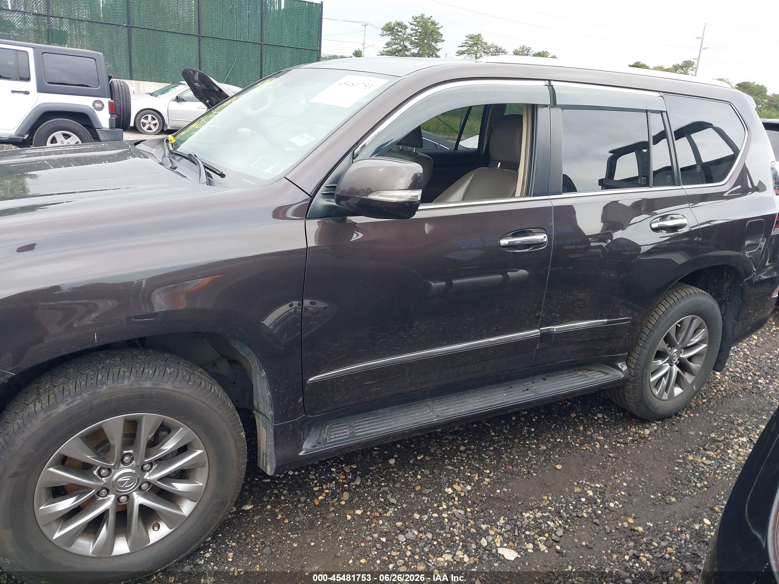 2015 Lexus Gx 460 Luxury Brown vin: JTJJM7FX8F5110471