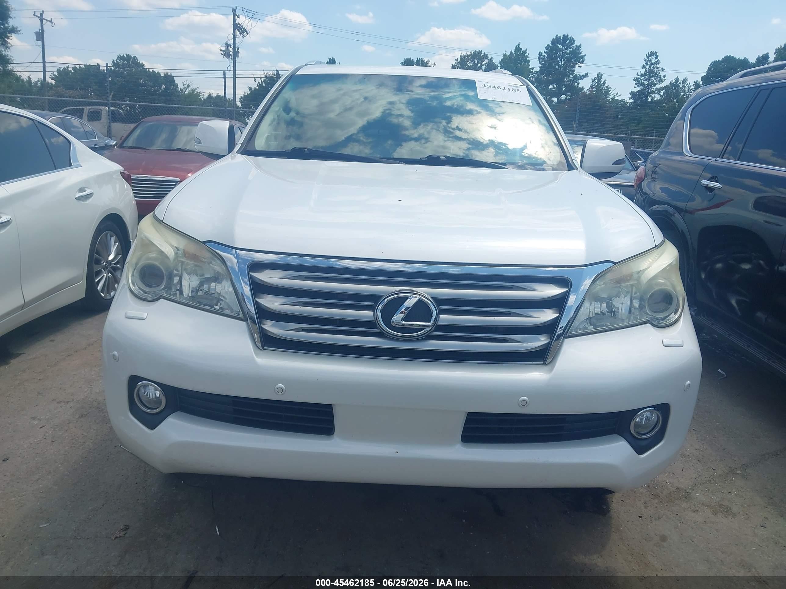 2012 Lexus Gx 460 Premium White vin: JTJJM7FX9C5035856