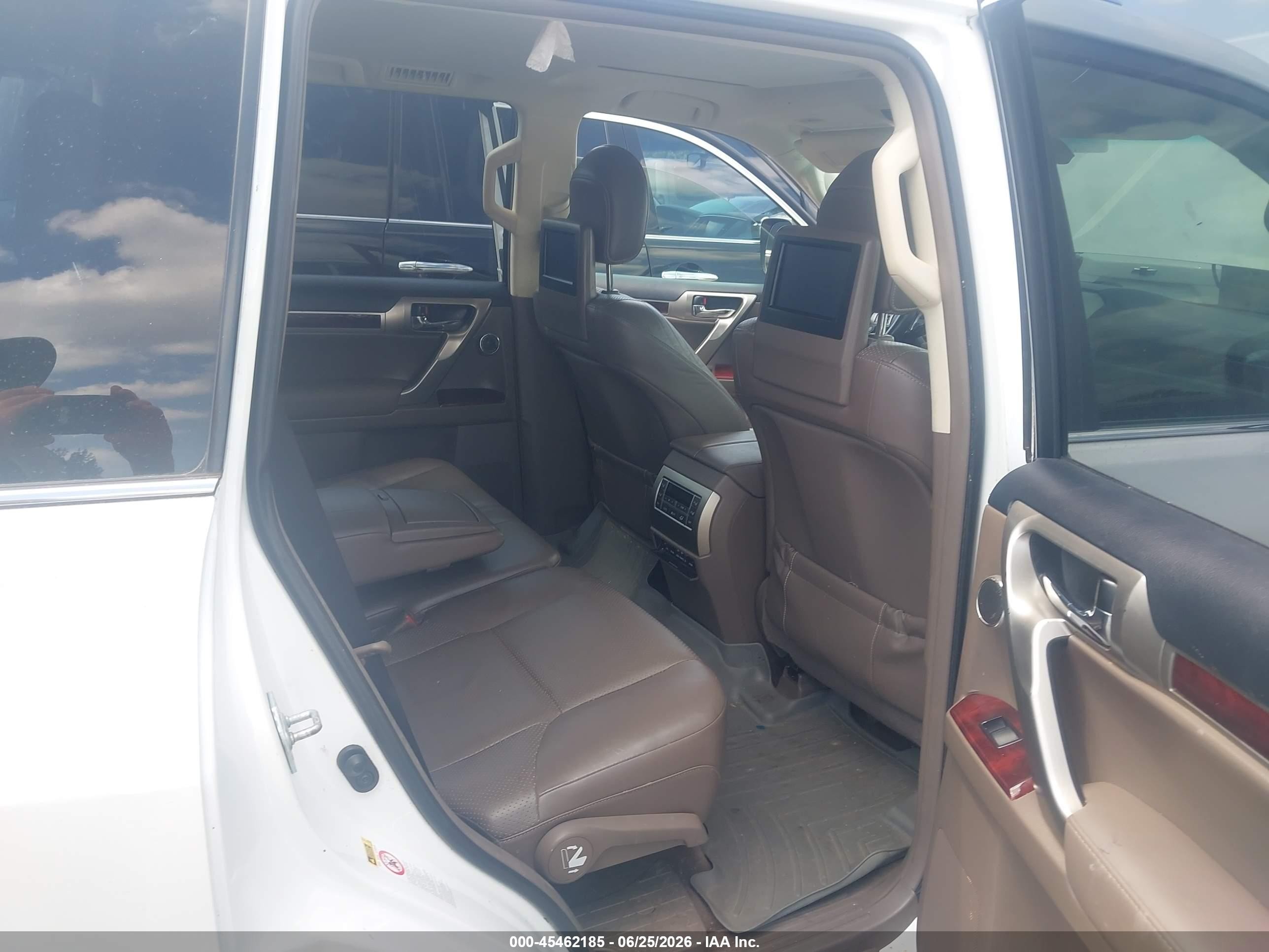 2012 Lexus Gx 460 Premium White vin: JTJJM7FX9C5035856