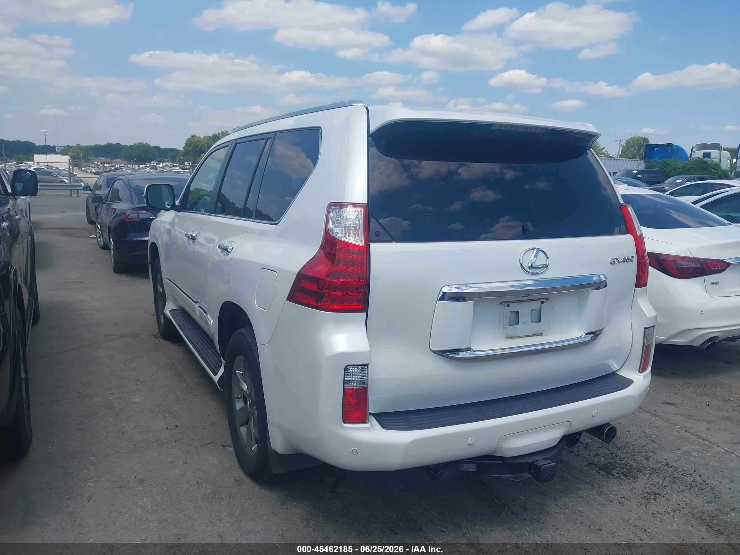 2012 Lexus Gx 460 Premium White vin: JTJJM7FX9C5035856