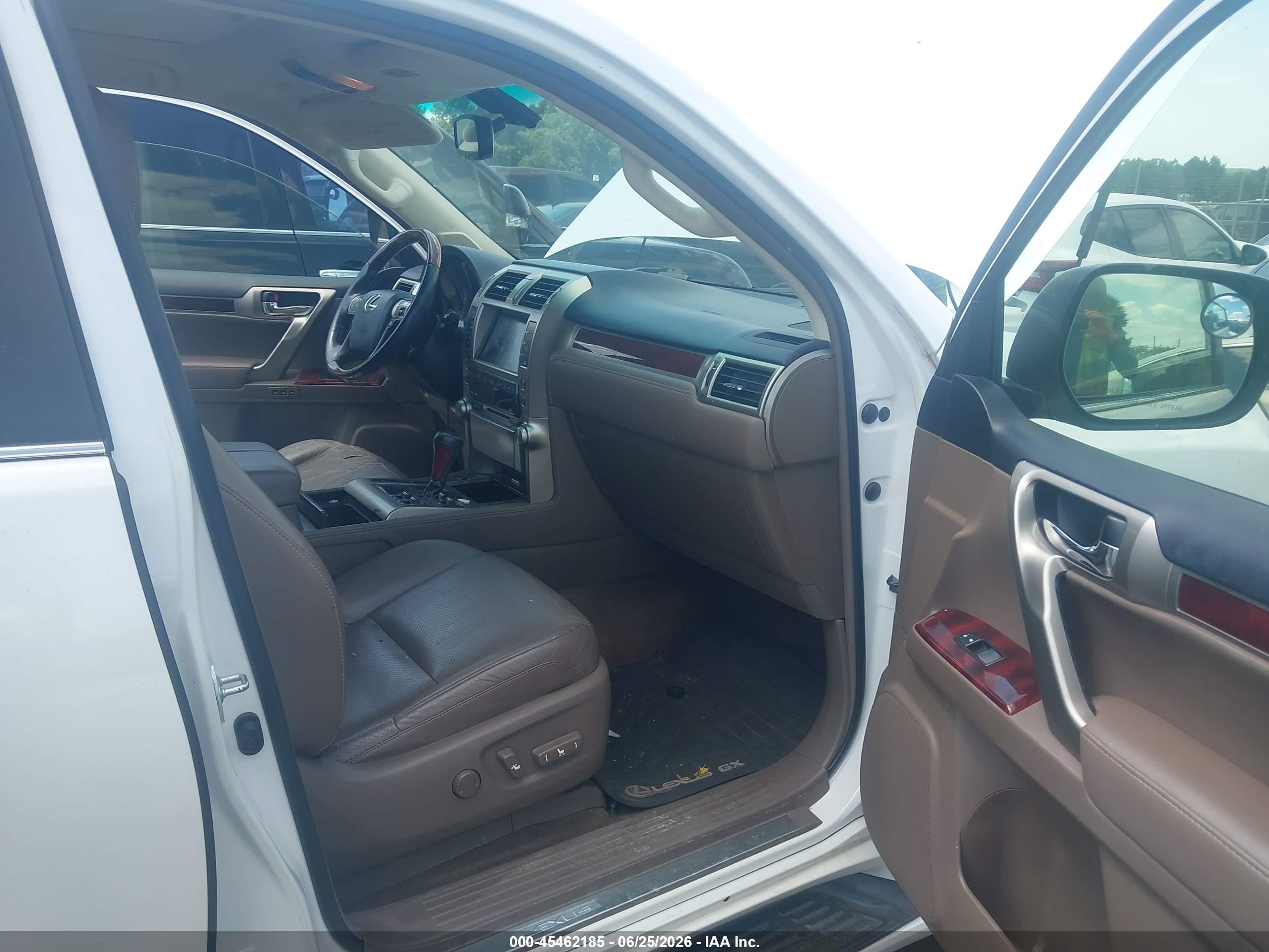 2012 Lexus Gx 460 Premium White vin: JTJJM7FX9C5035856