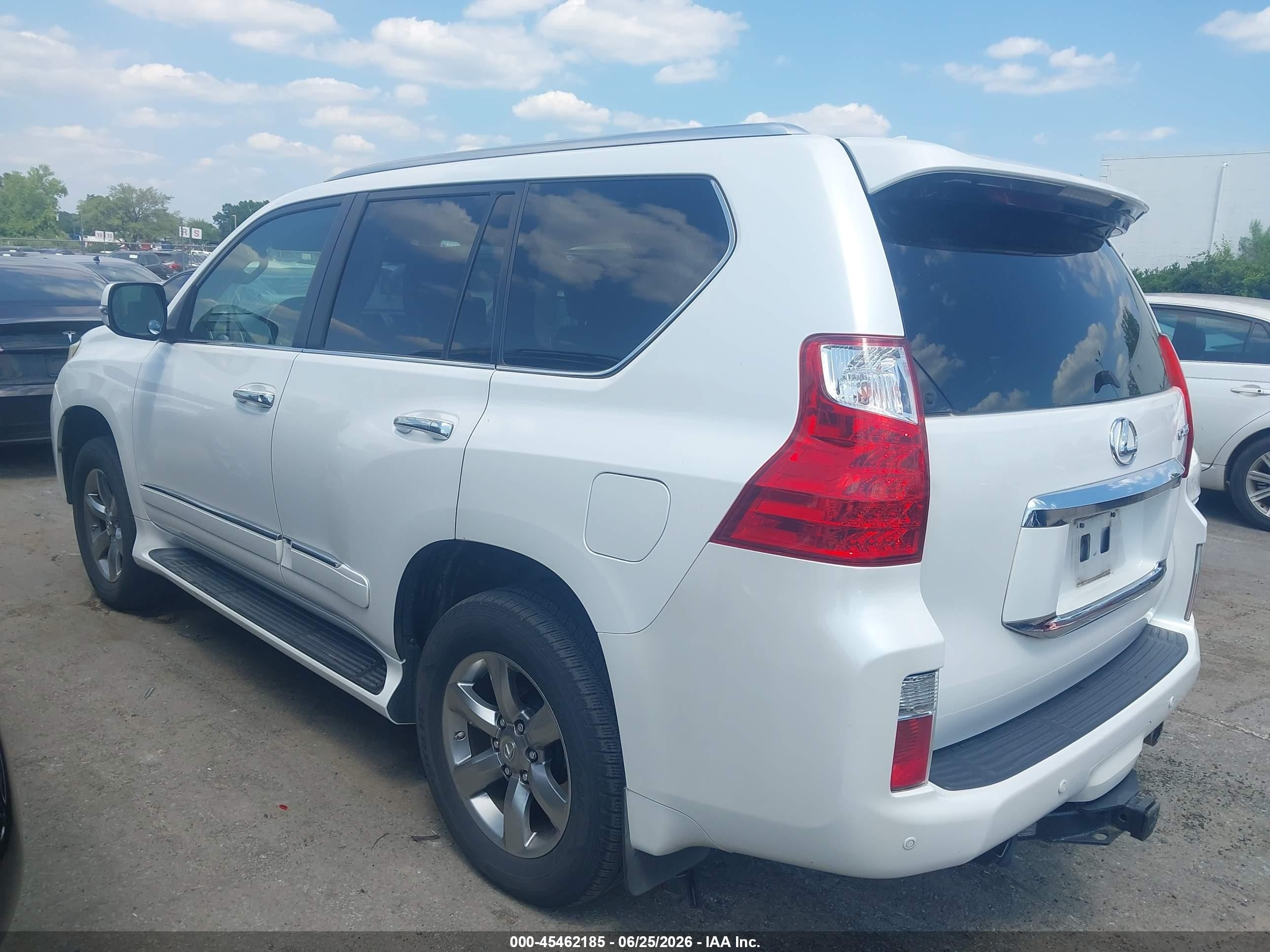 2012 Lexus Gx 460 Premium White vin: JTJJM7FX9C5035856