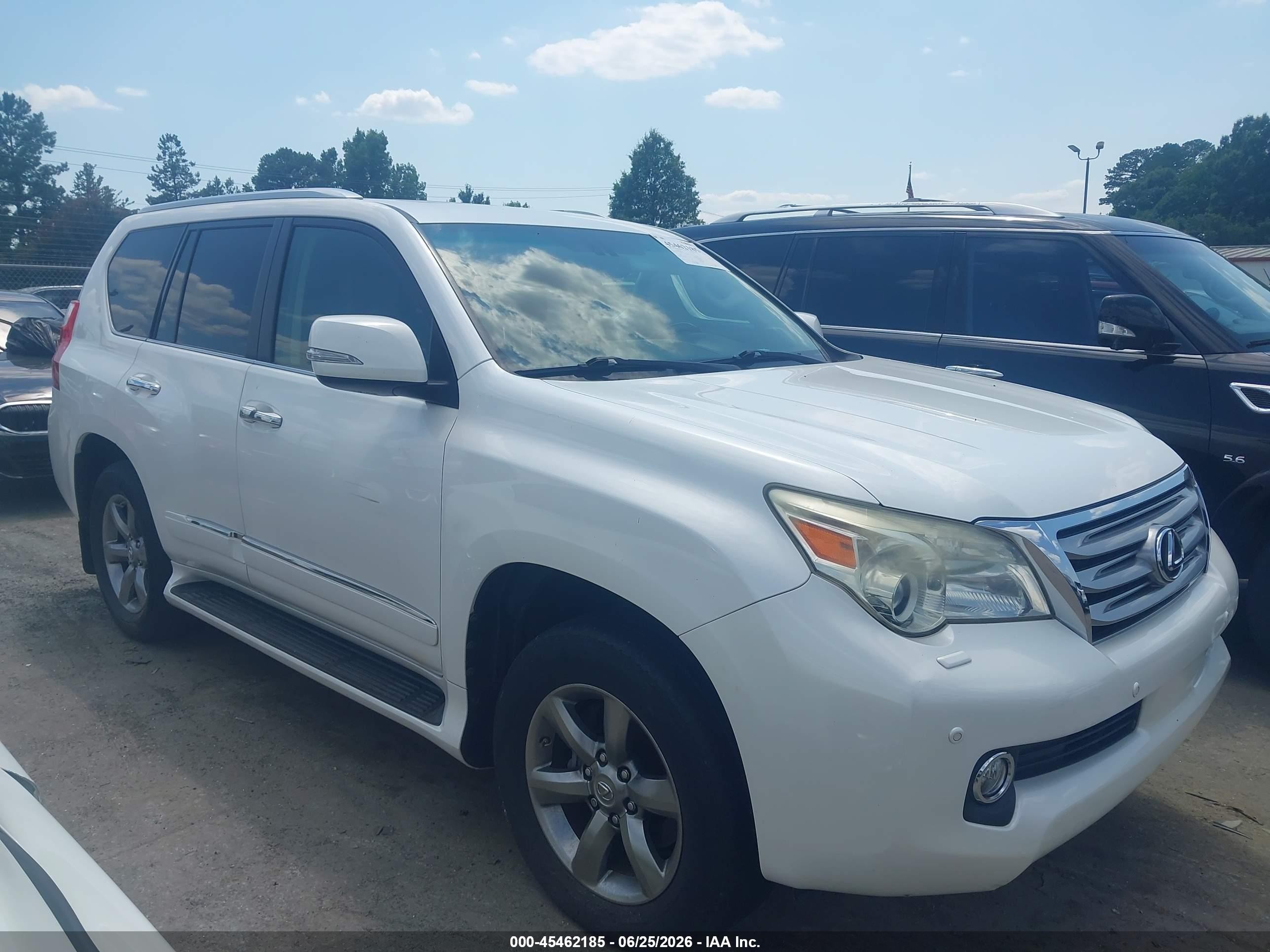 2012 Lexus Gx 460 Premium White vin: JTJJM7FX9C5035856