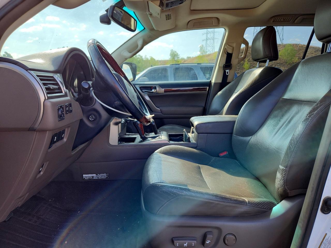 2012 Lexus Gx 460 Premium White vin: JTJJM7FX9C5038756