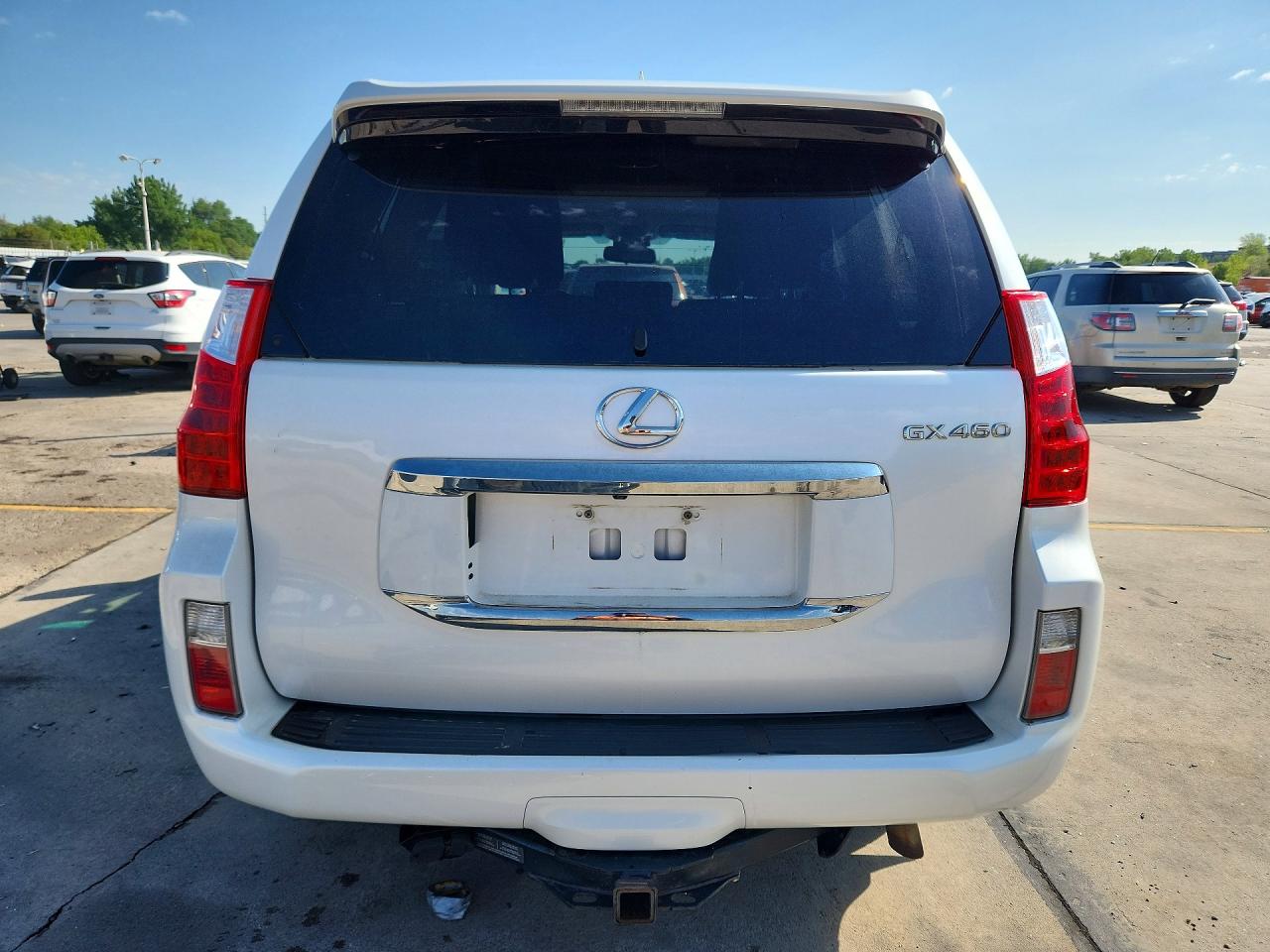 2012 Lexus Gx 460 Premium White vin: JTJJM7FX9C5038756