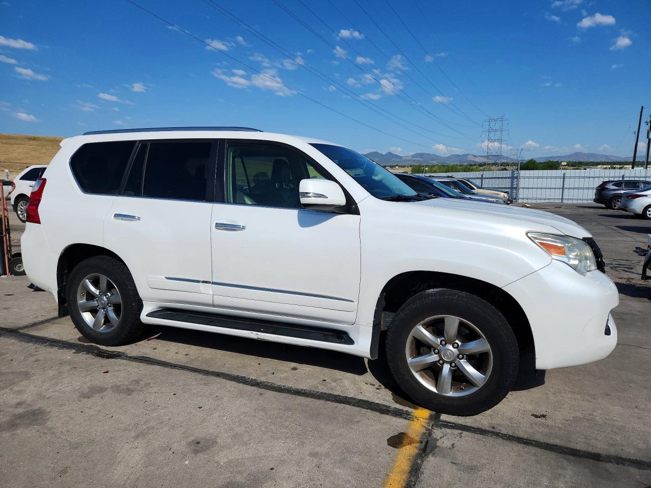 2012 Lexus Gx 460 Premium White vin: JTJJM7FX9C5038756