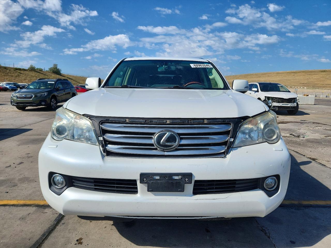 2012 Lexus Gx 460 Premium White vin: JTJJM7FX9C5038756
