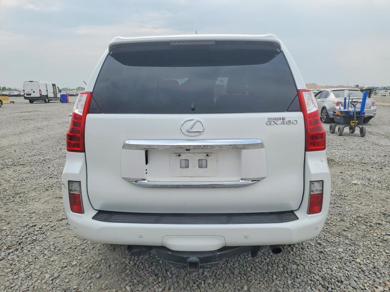 2012 Lexus Gx 460 Premium White vin: JTJJM7FX9C5049353