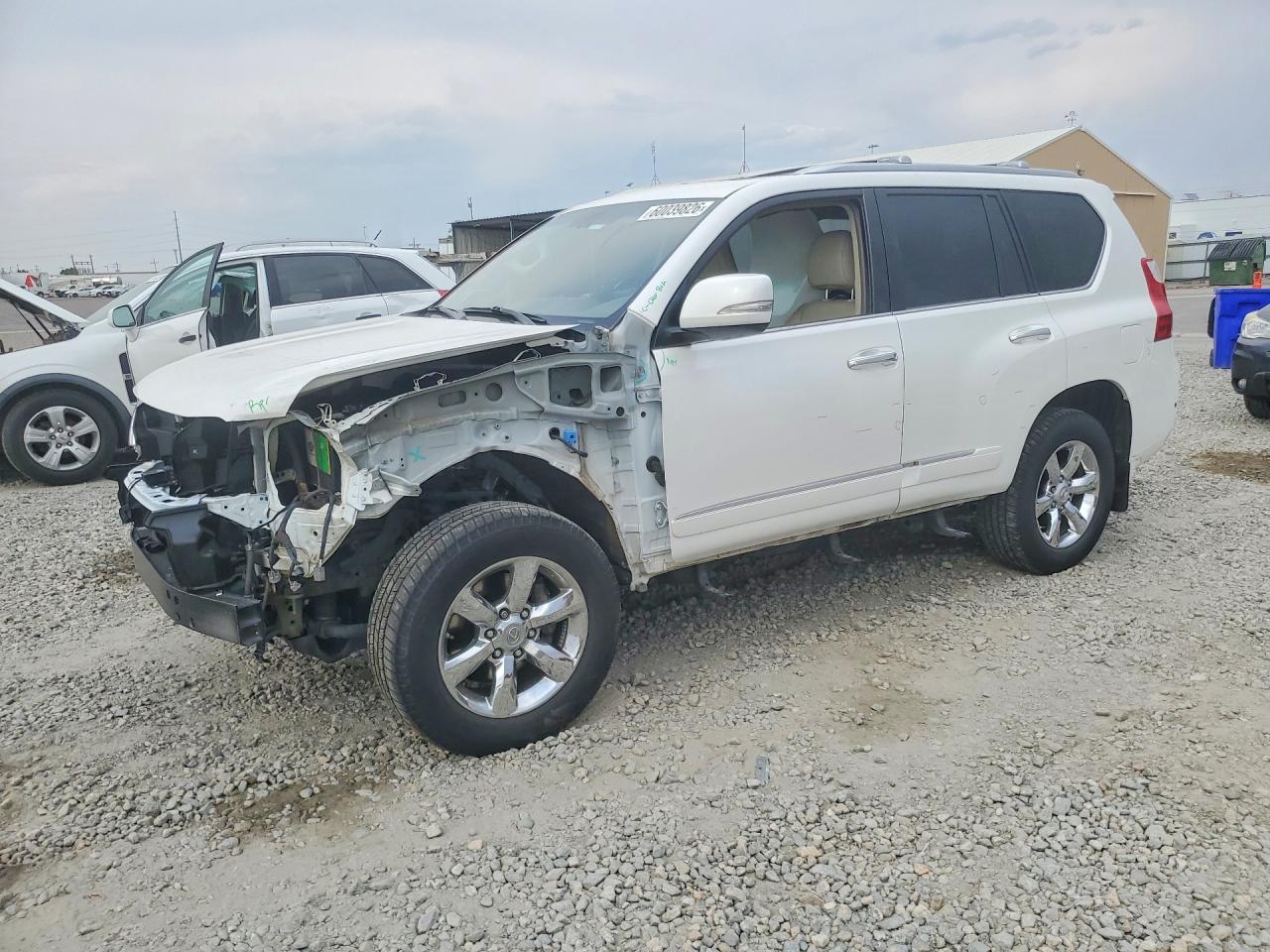 2012 Lexus Gx 460 Premium White vin: JTJJM7FX9C5049353