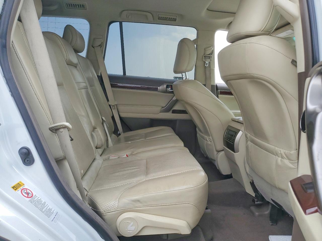 2012 Lexus Gx 460 Premium White vin: JTJJM7FX9C5049353