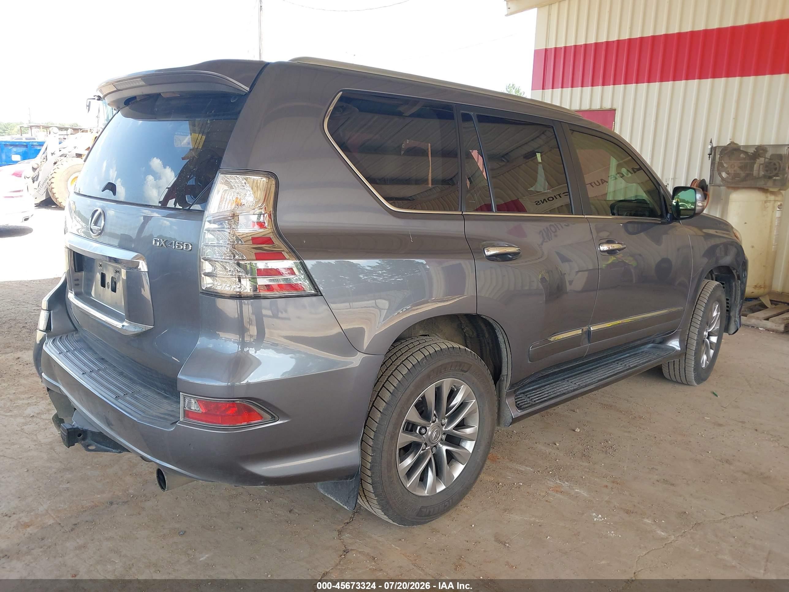 2015 Lexus Gx 460 Luxury Серый vin: JTJJM7FX9F5092370