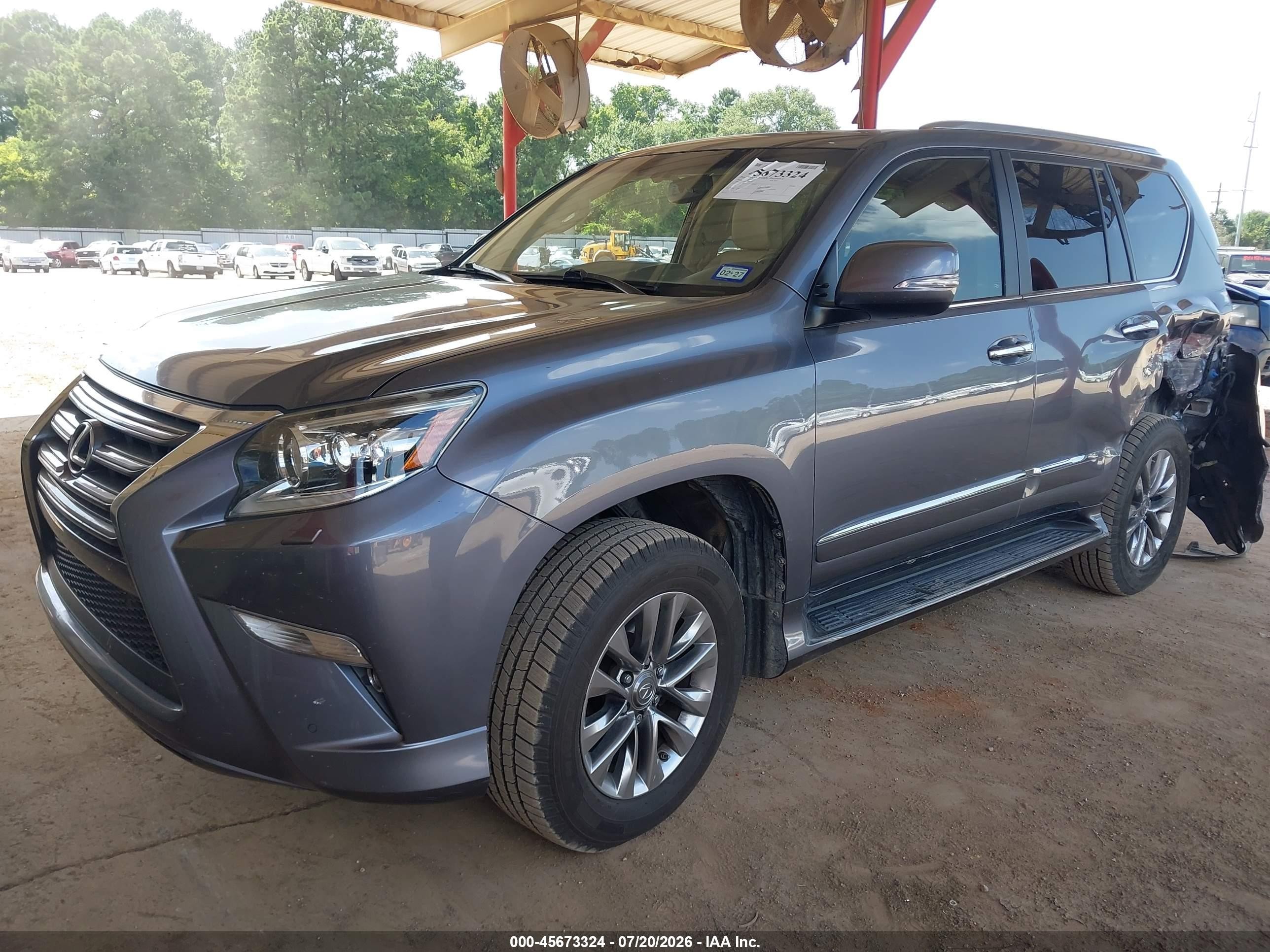 2015 Lexus Gx 460 Luxury Серый vin: JTJJM7FX9F5092370