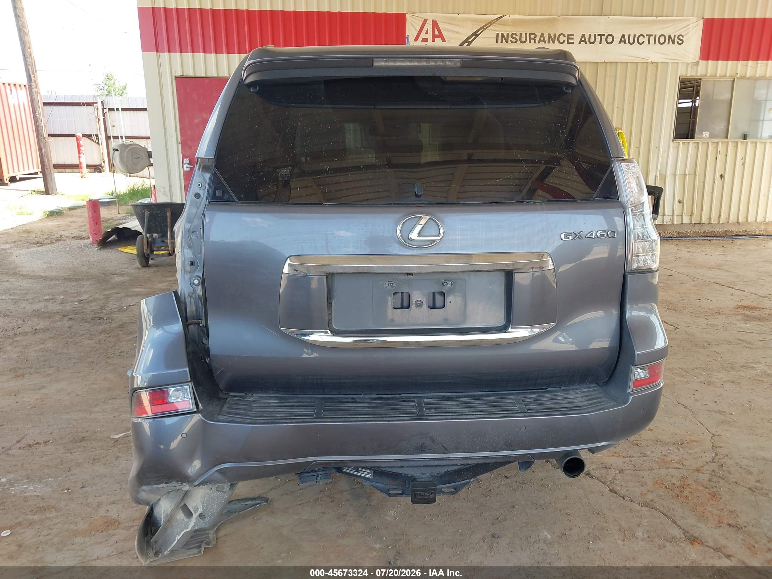 2015 Lexus Gx 460 Luxury Серый vin: JTJJM7FX9F5092370