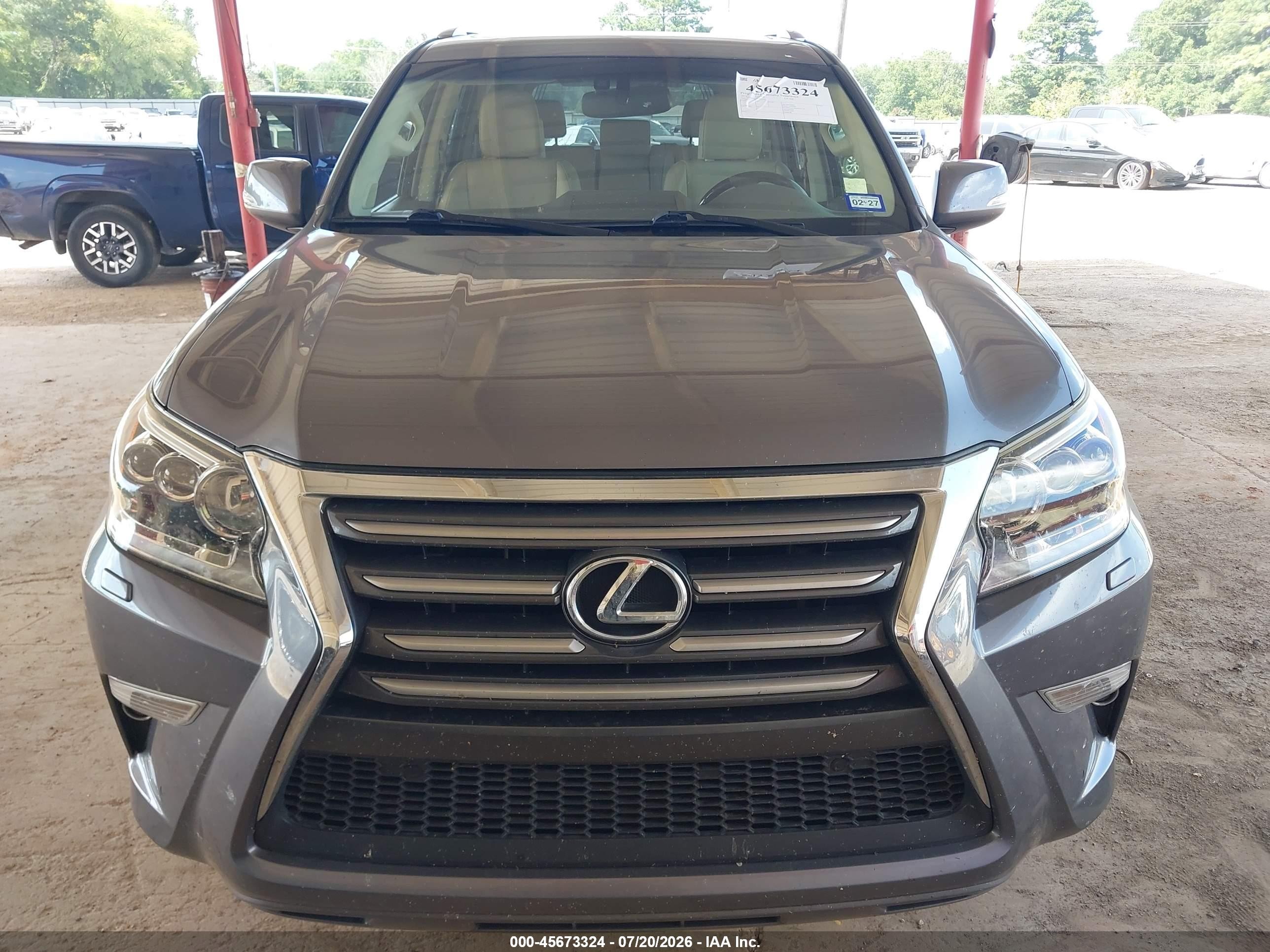 2015 Lexus Gx 460 Luxury Серый vin: JTJJM7FX9F5092370