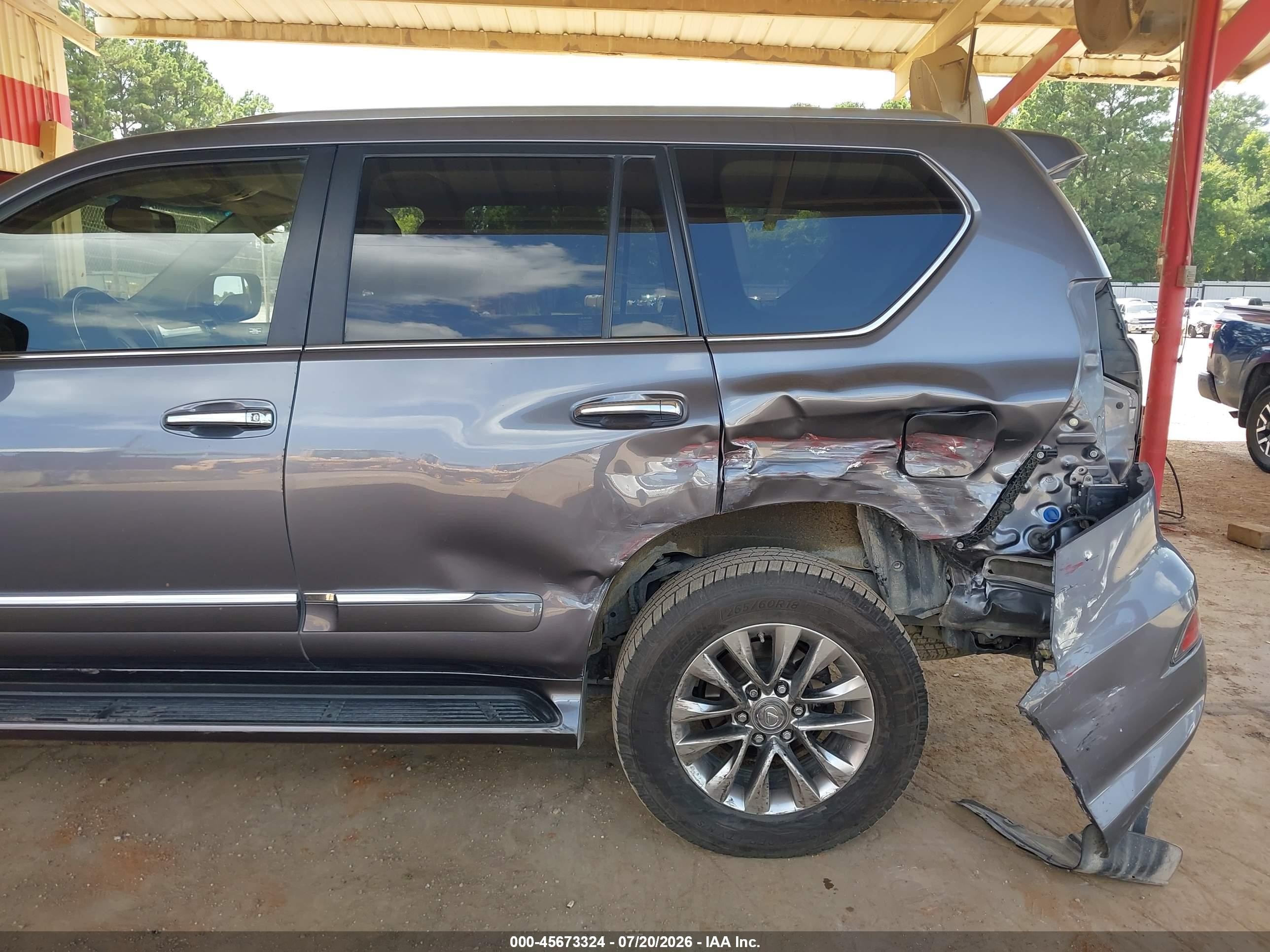 2015 Lexus Gx 460 Luxury Серый vin: JTJJM7FX9F5092370