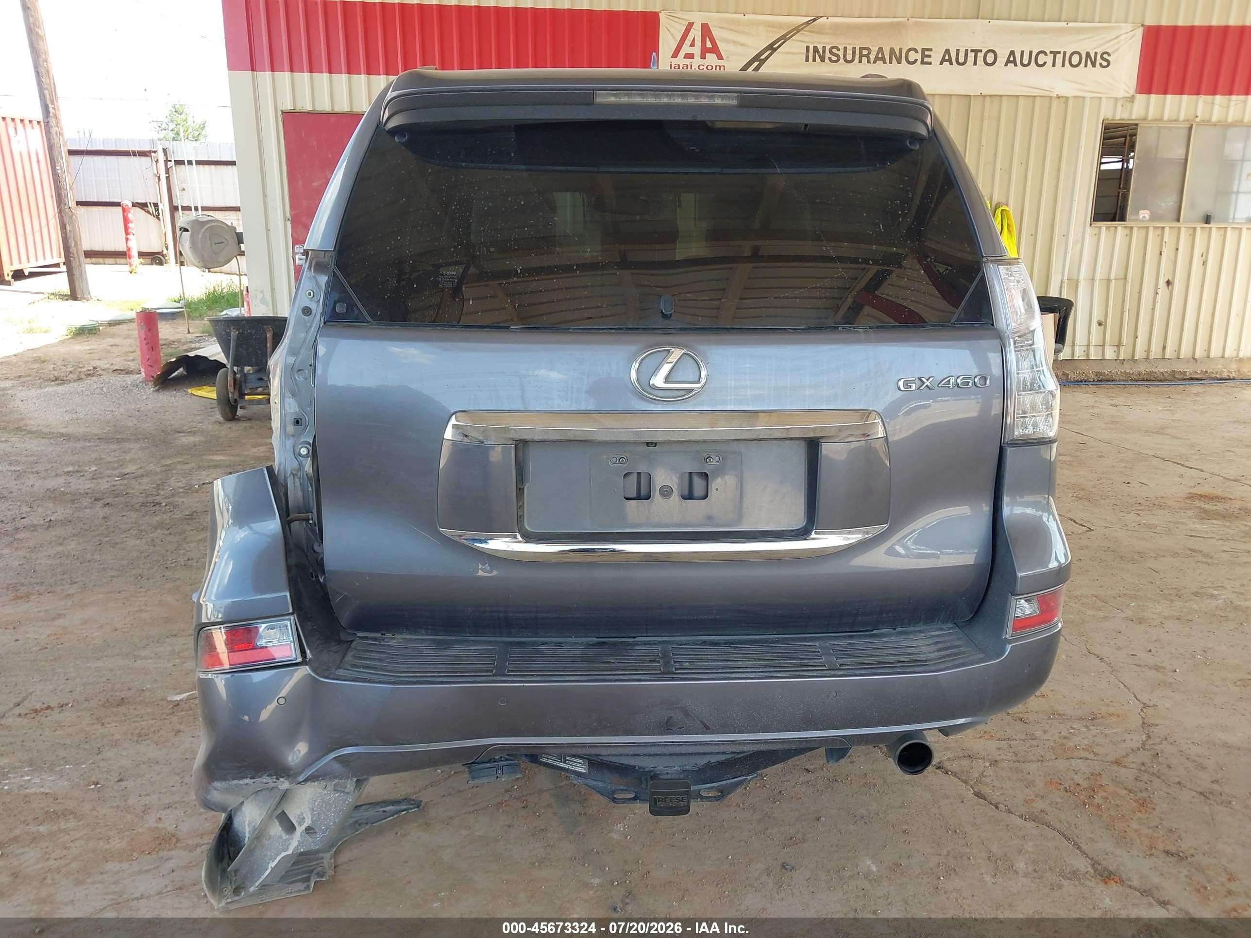 2015 Lexus Gx 460 Luxury Серый vin: JTJJM7FX9F5092370