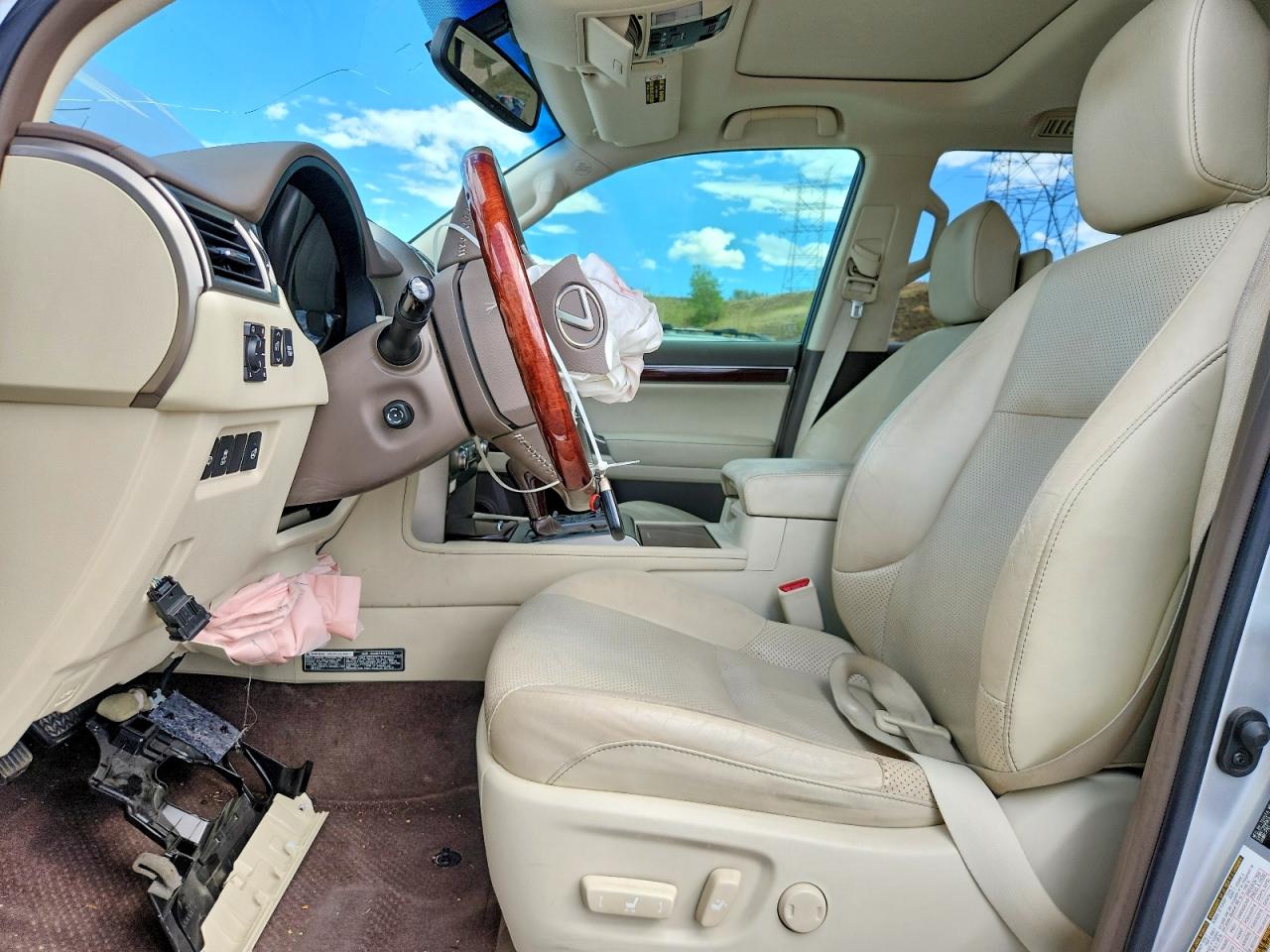 2015 Lexus Gx 460 Premium Silver vin: JTJJM7FX9F5104131