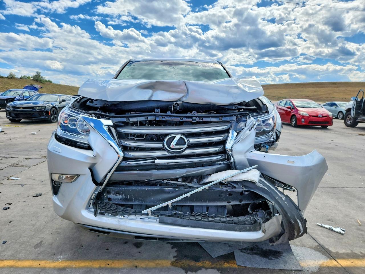 2015 Lexus Gx 460 Premium Silver vin: JTJJM7FX9F5104131
