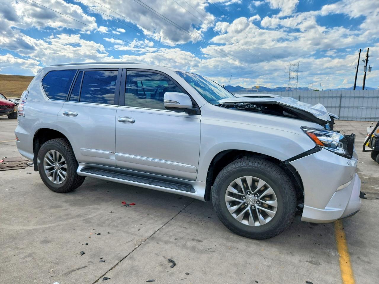 2015 Lexus Gx 460 Premium Silver vin: JTJJM7FX9F5104131