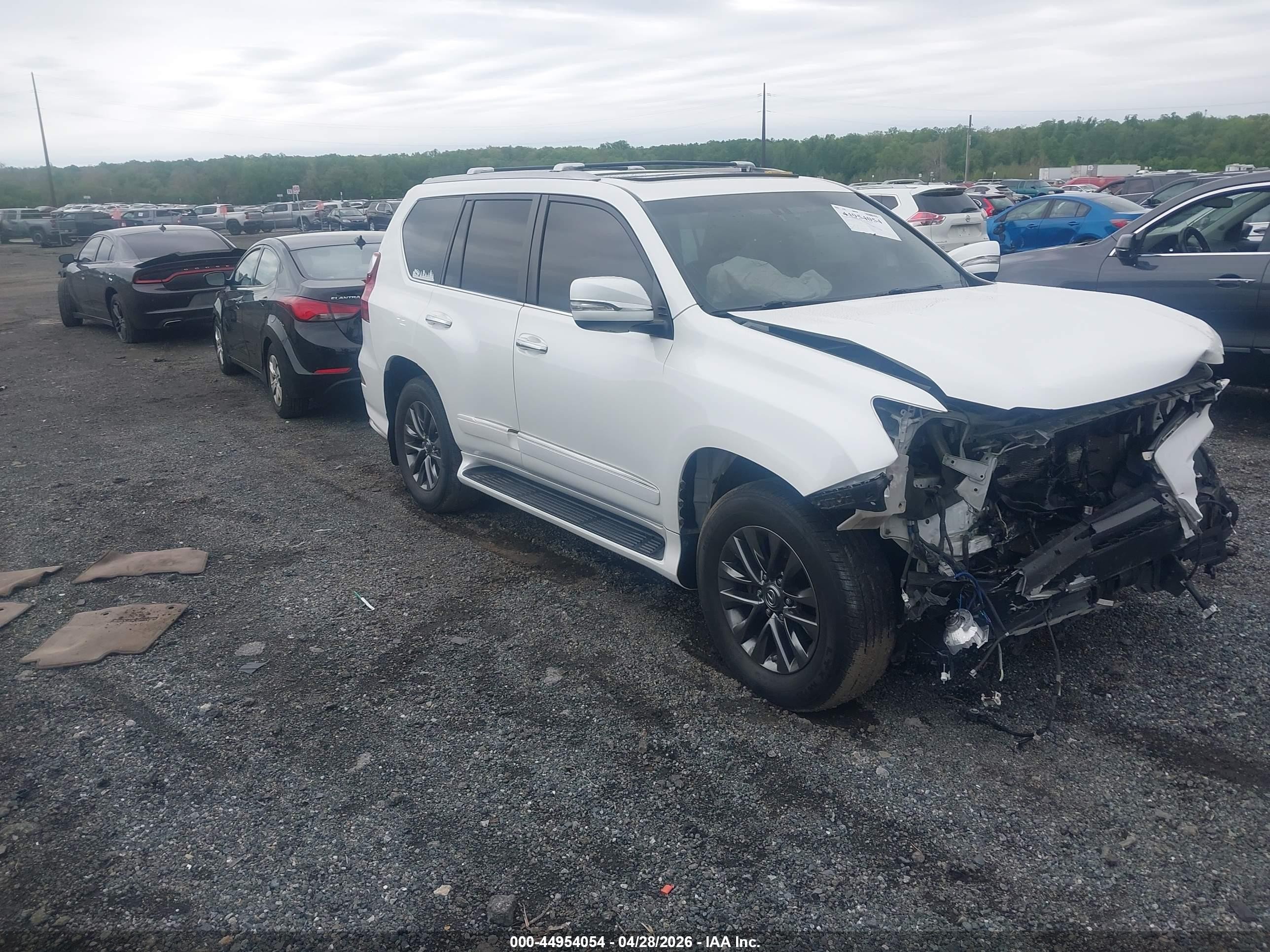 2018 Lexus Gx 460 Luxury White vin: JTJJM7FX9J5189741