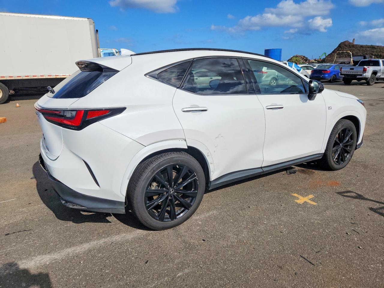 2022 Lexus Nx 350 White vin: JTJKGCEZ2N2002709