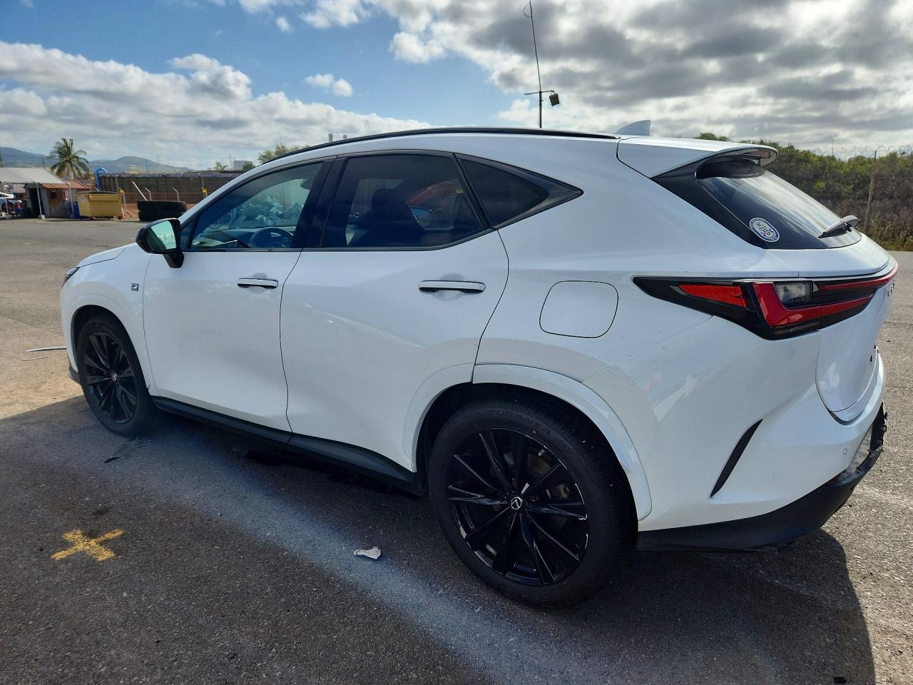 2022 Lexus Nx 350 White vin: JTJKGCEZ2N2002709
