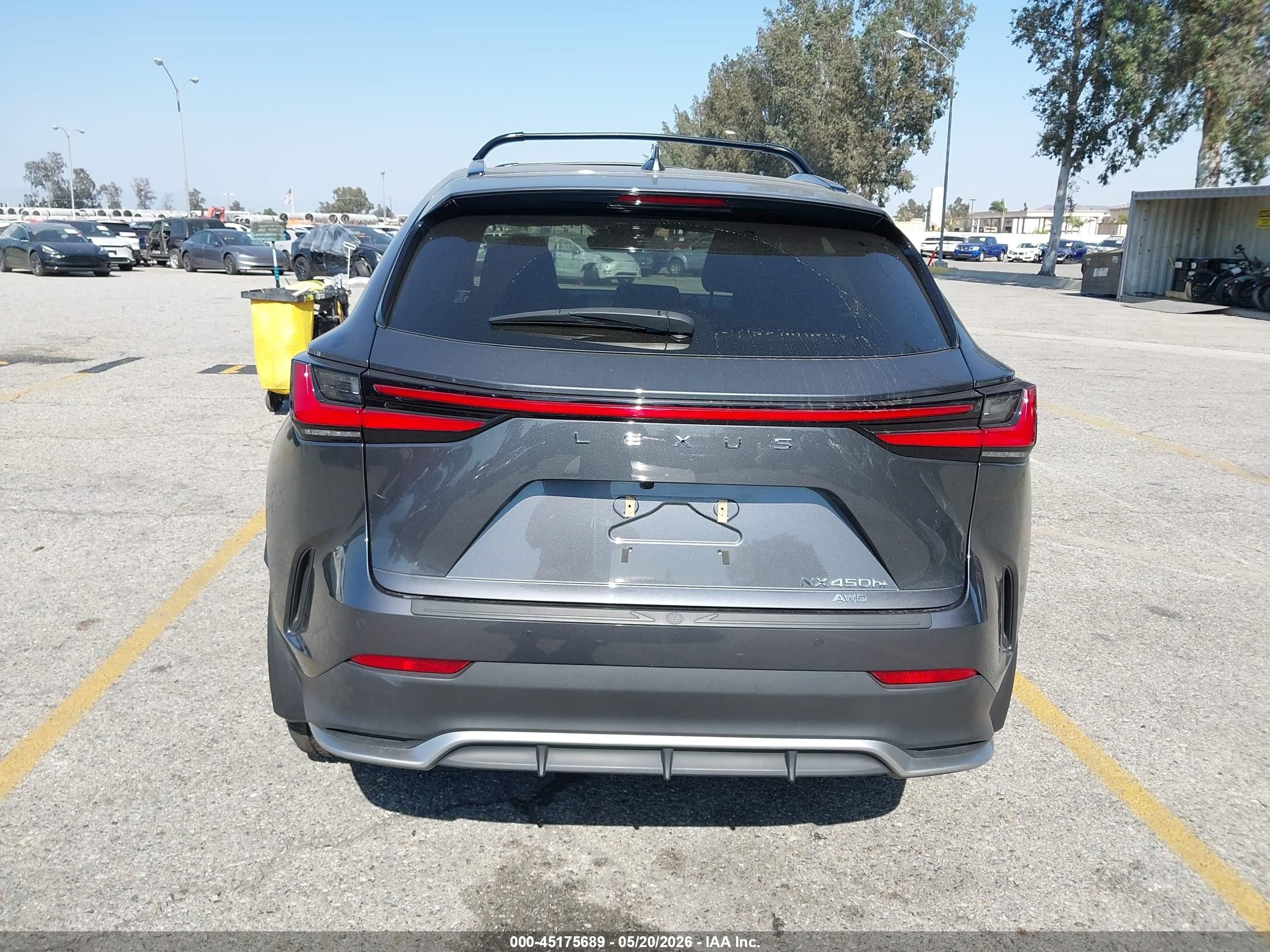2024 Lexus Nx 450h+ F Sport Handling Gray vin: JTJKKCFZ1R2022520
