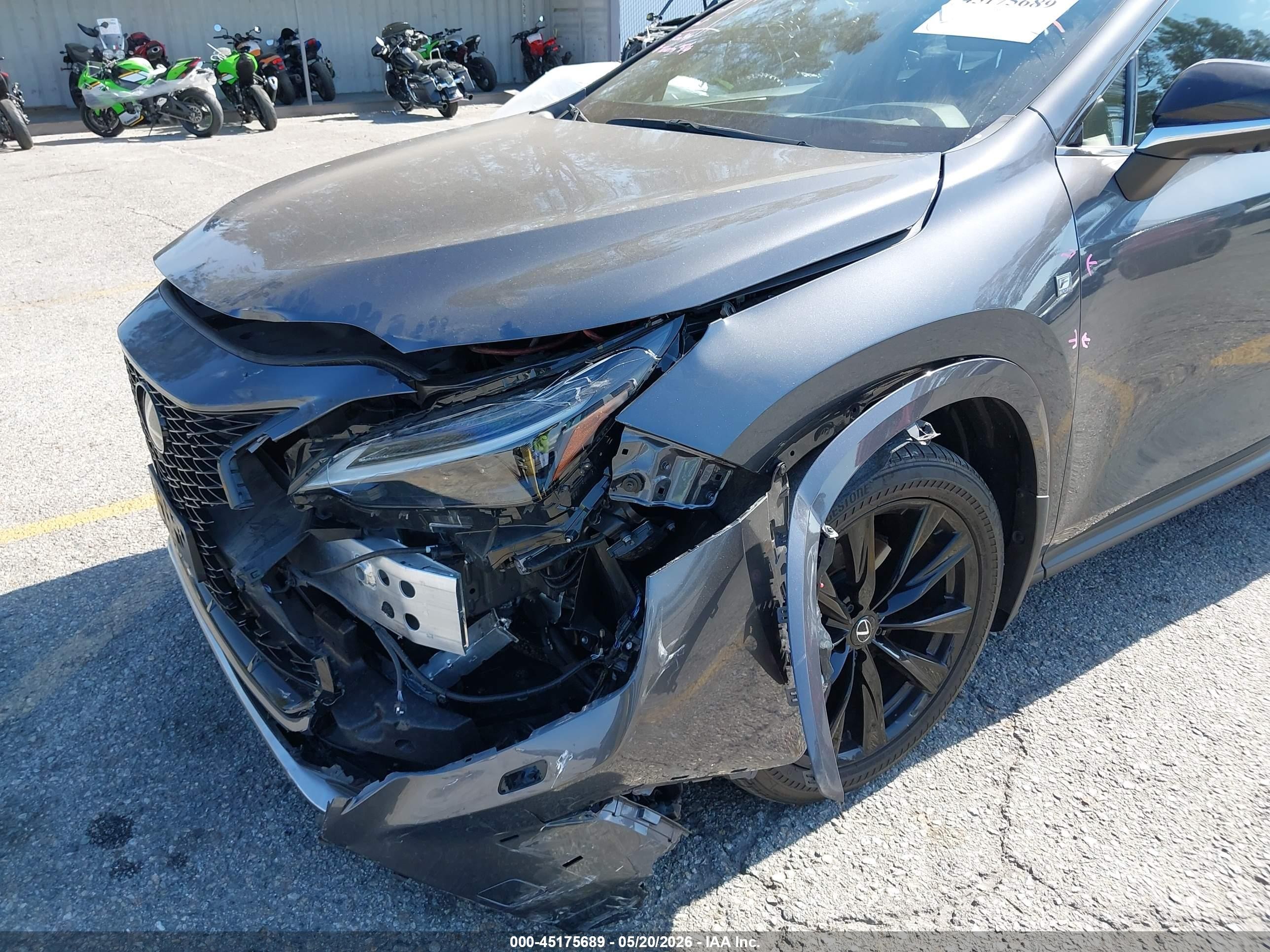 2024 Lexus Nx 450h+ F Sport Handling Gray vin: JTJKKCFZ1R2022520