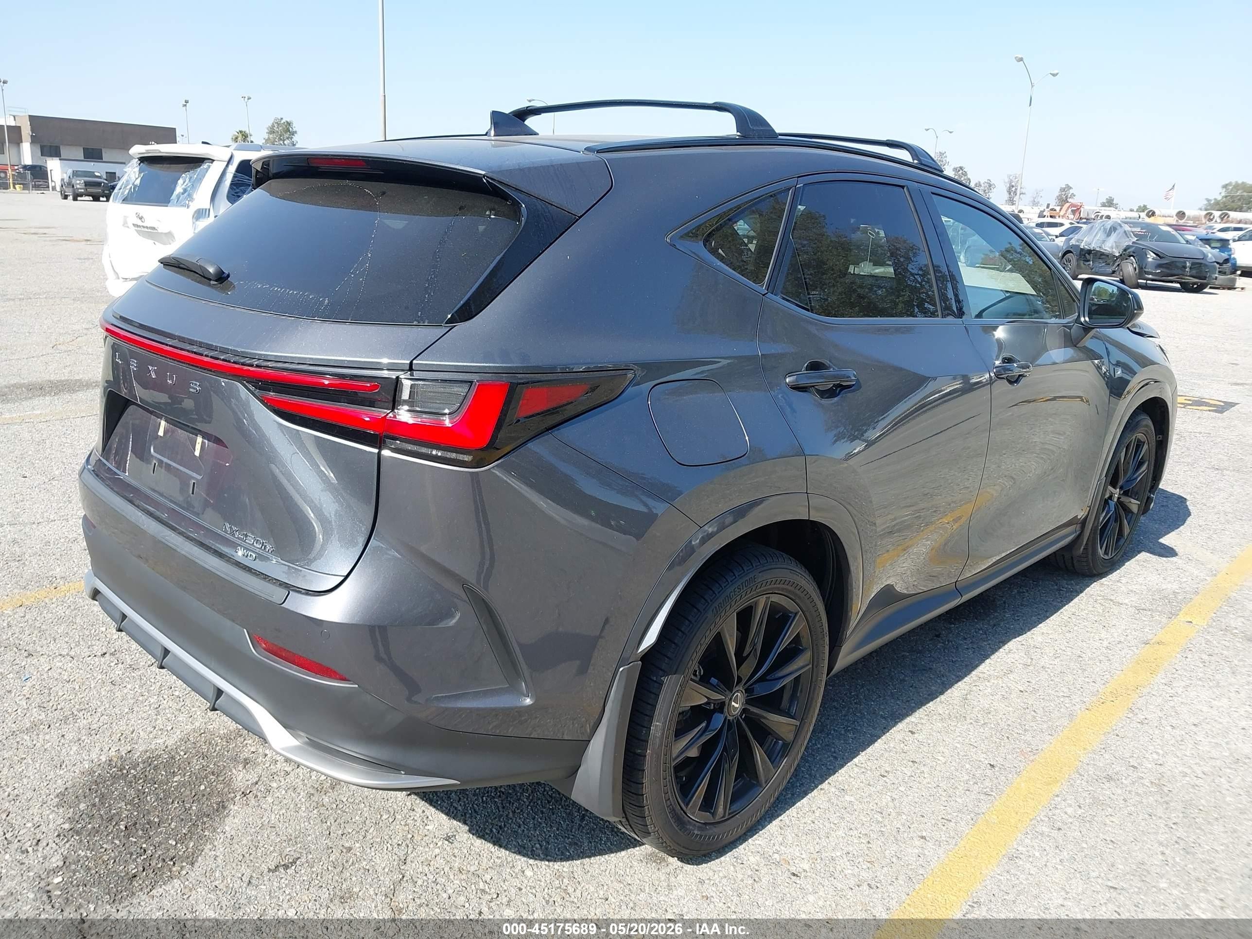 2024 Lexus Nx 450h+ F Sport Handling Gray vin: JTJKKCFZ1R2022520