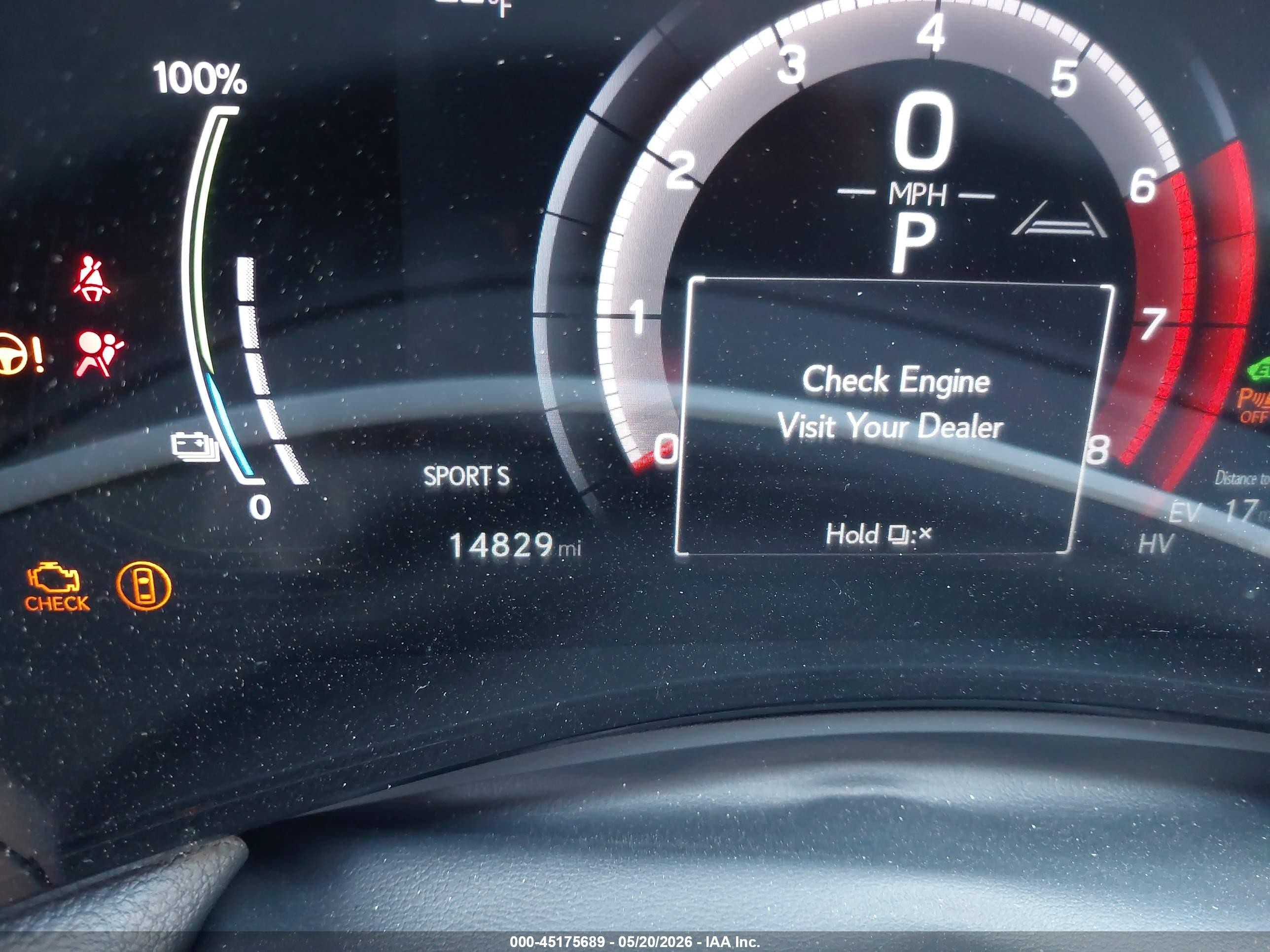 2024 Lexus Nx 450h+ F Sport Handling Gray vin: JTJKKCFZ1R2022520