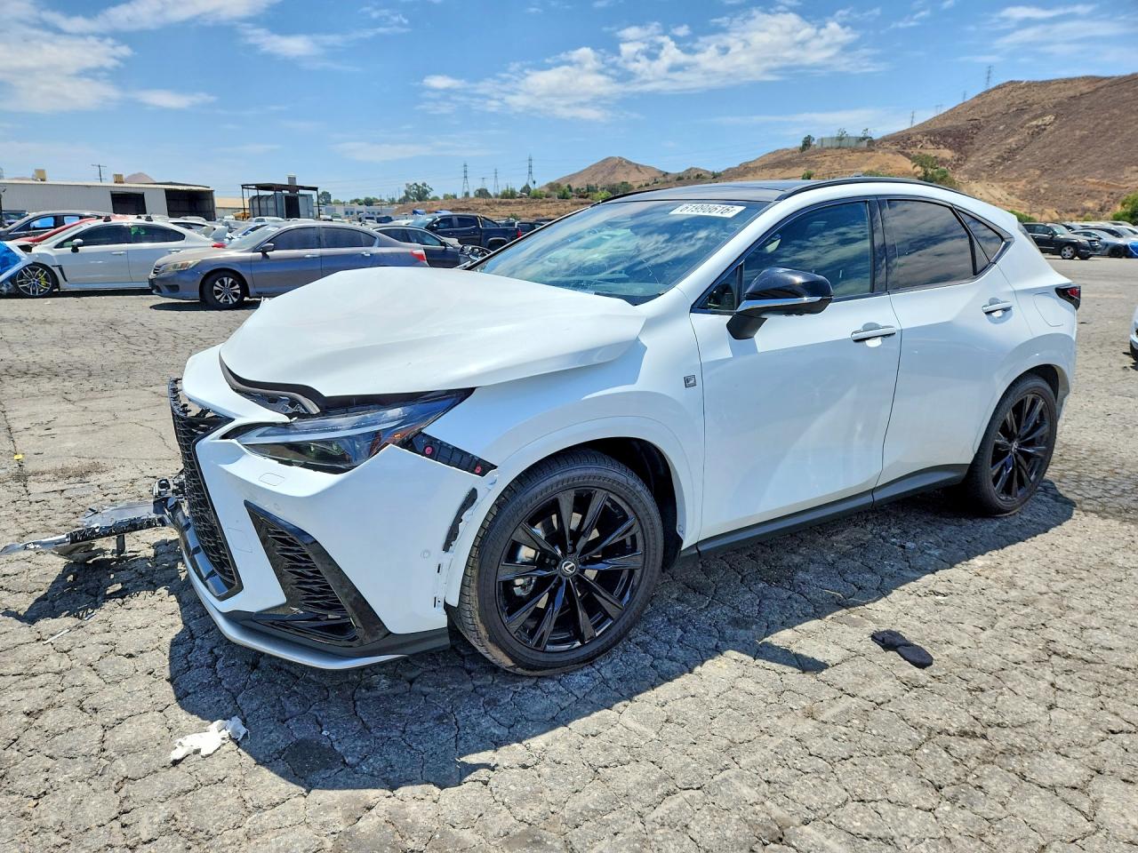 2025 Lexus Nx 450h+ F Sport Handling White vin: JTJKKCFZ1S2072372