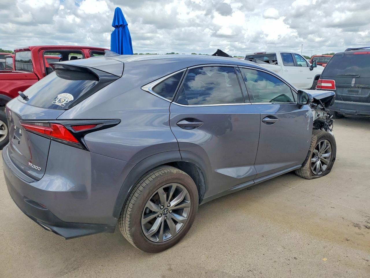 2020 Lexus Nx 300 F Sport Silver vin: JTJSARBZ4L5013277