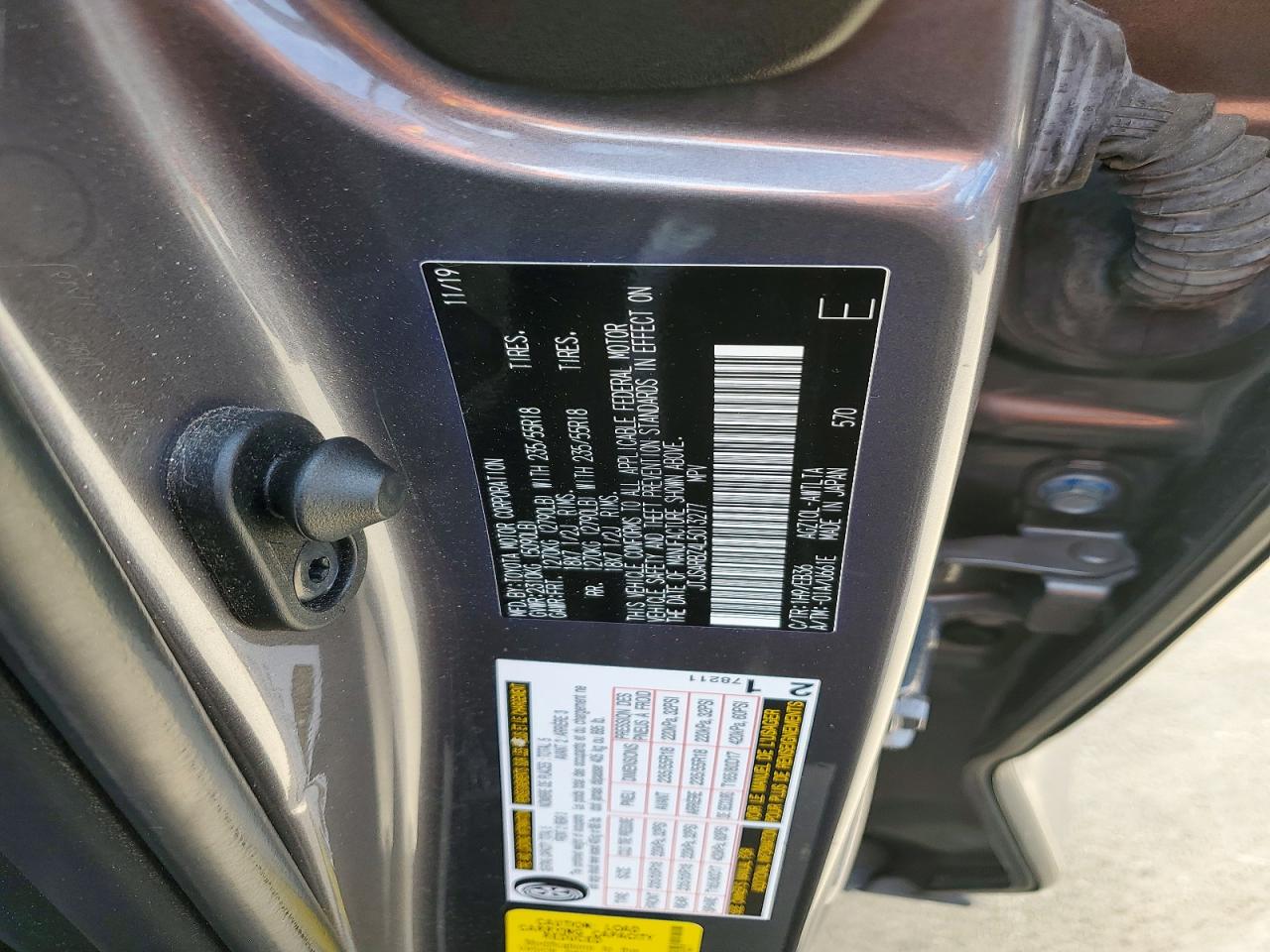 2020 Lexus Nx 300 F Sport Silver vin: JTJSARBZ4L5013277