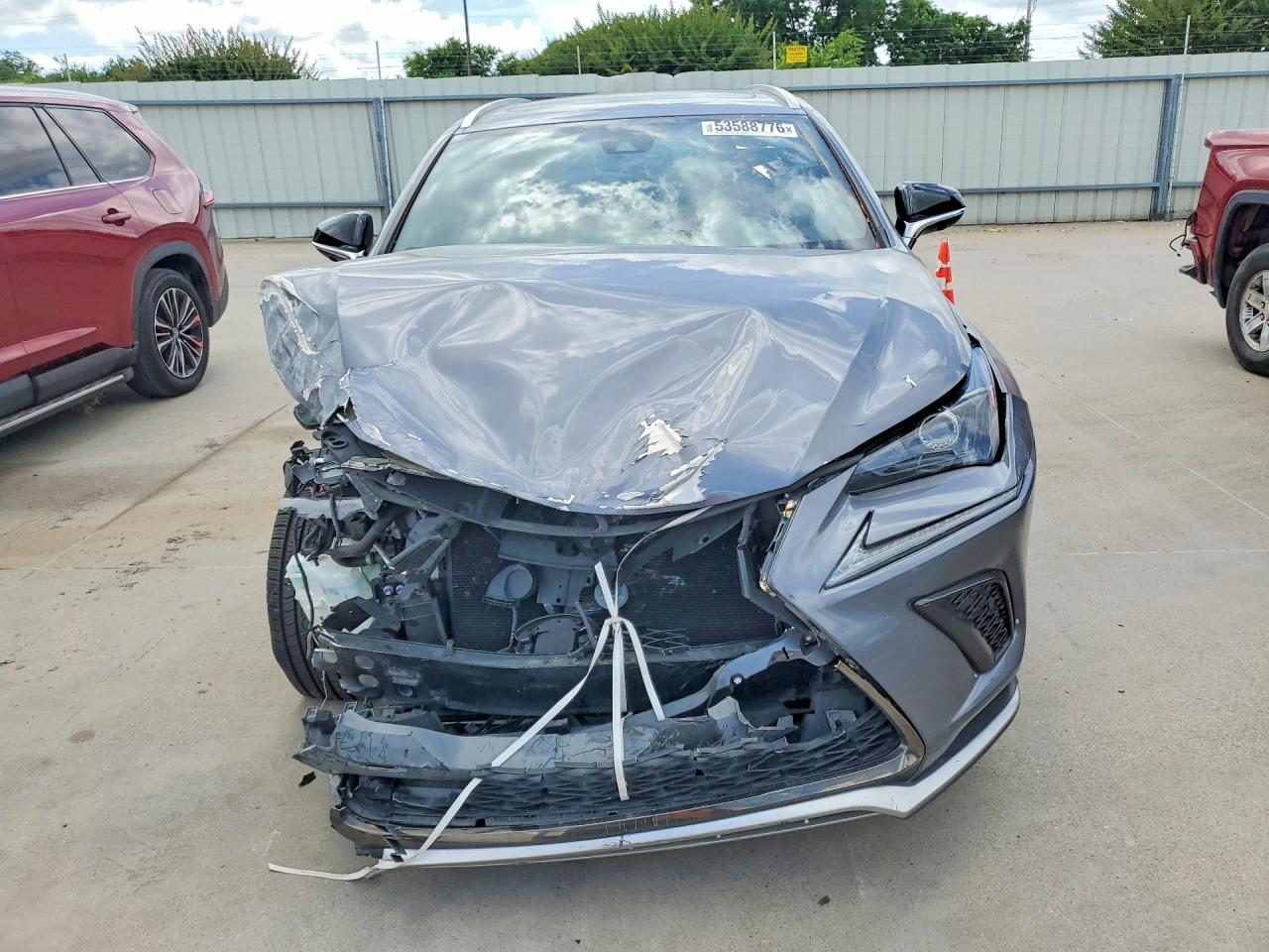 2020 Lexus Nx 300 F Sport Silver vin: JTJSARBZ4L5013277