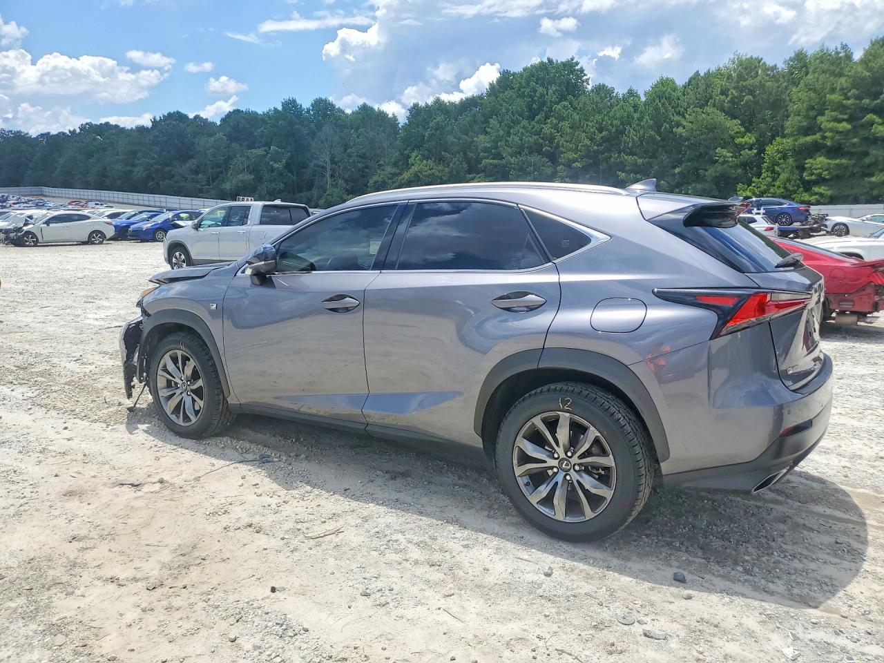 2021 Lexus Nx 300 F Sport Gray vin: JTJSARBZ5M2179665