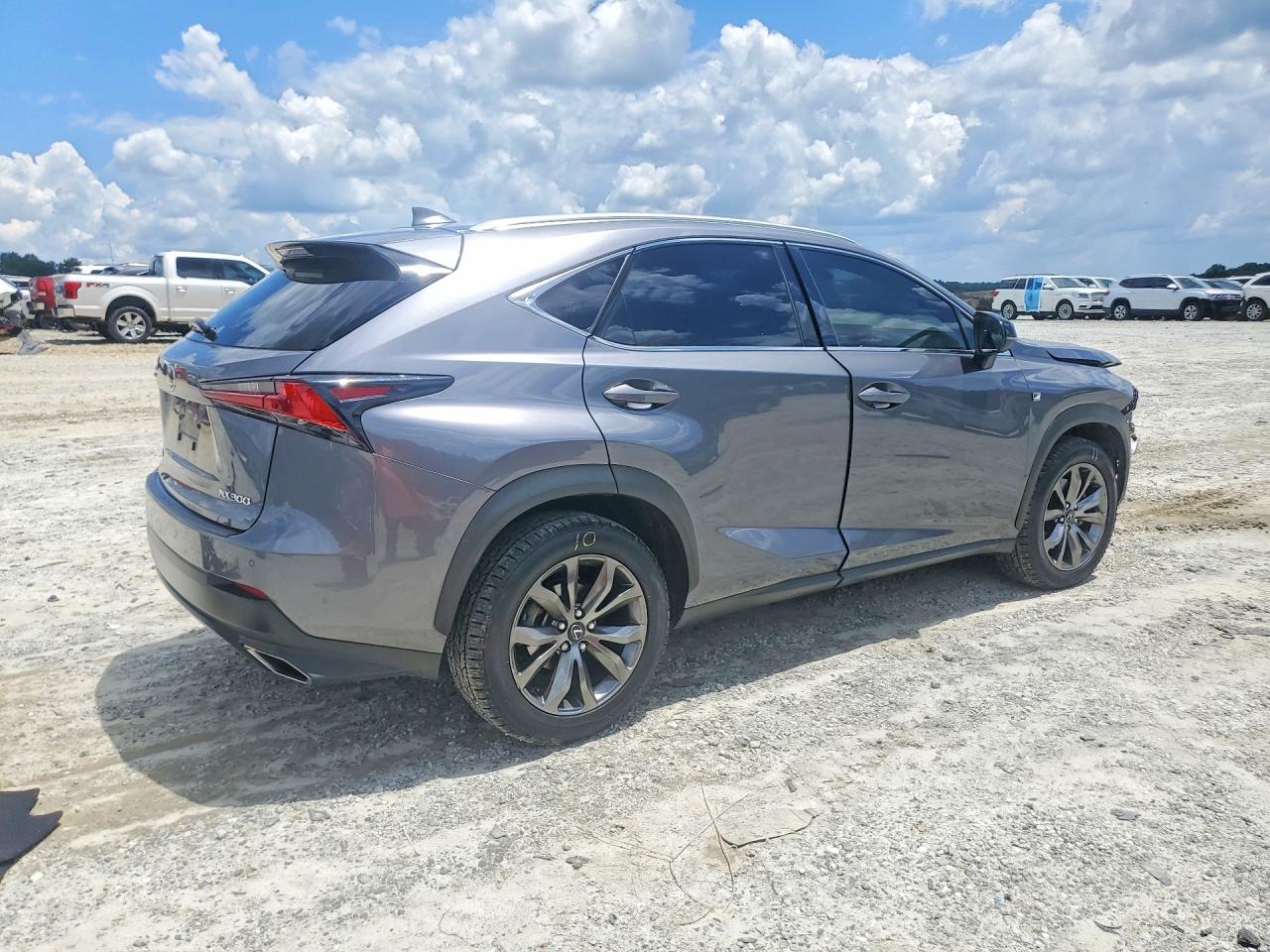 2021 Lexus Nx 300 F Sport Gray vin: JTJSARBZ5M2179665