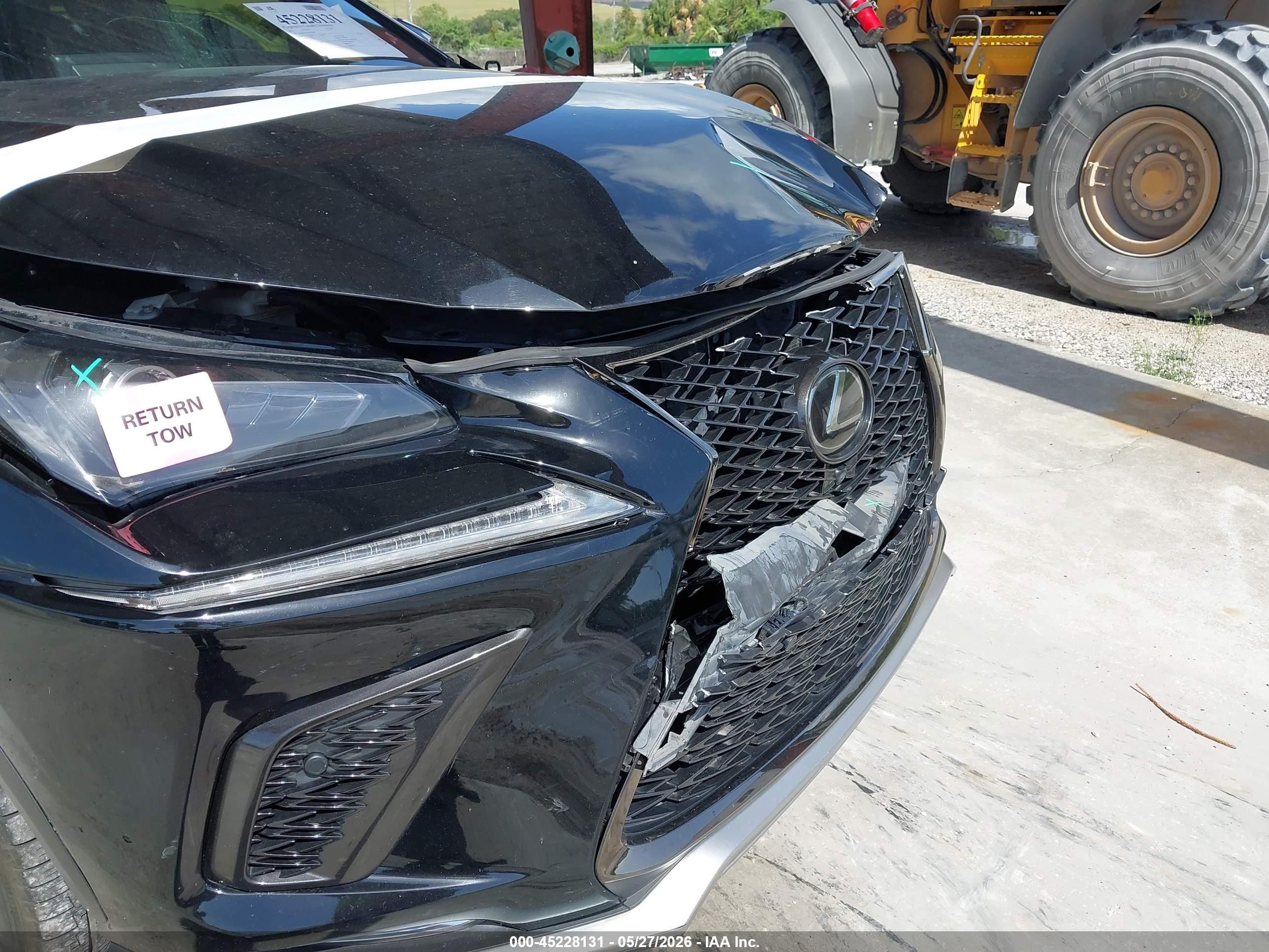 2021 Lexus Nx 300 F Sport Black vin: JTJSARBZ5M2183389